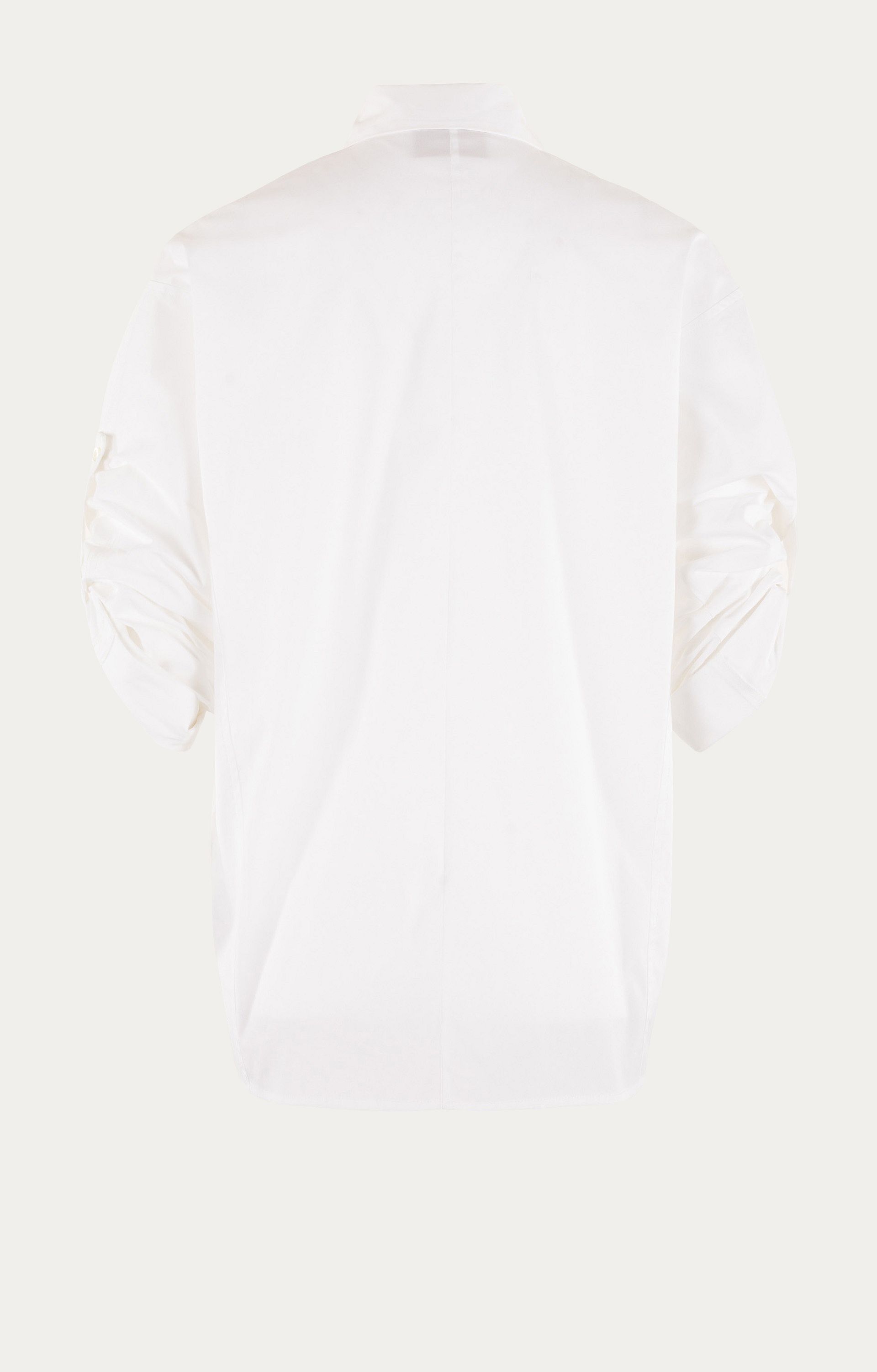 Blouse met knoopdetail