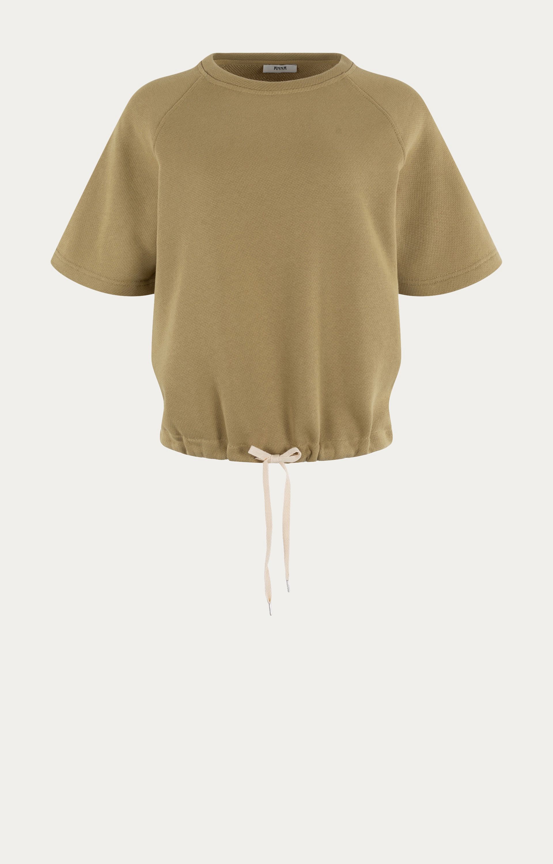 Sweater met strikceintuur