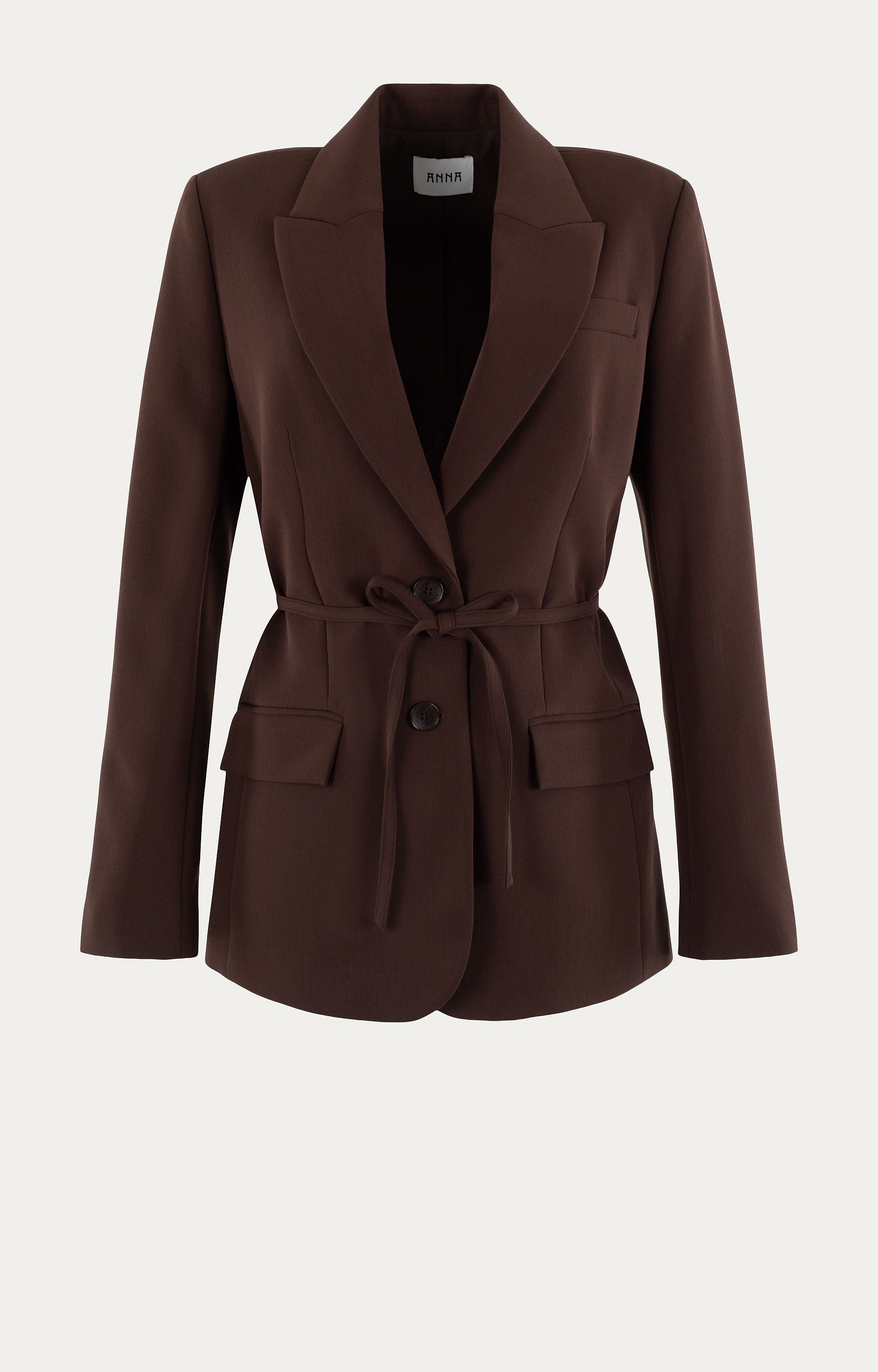 Blazer met ceintuur 