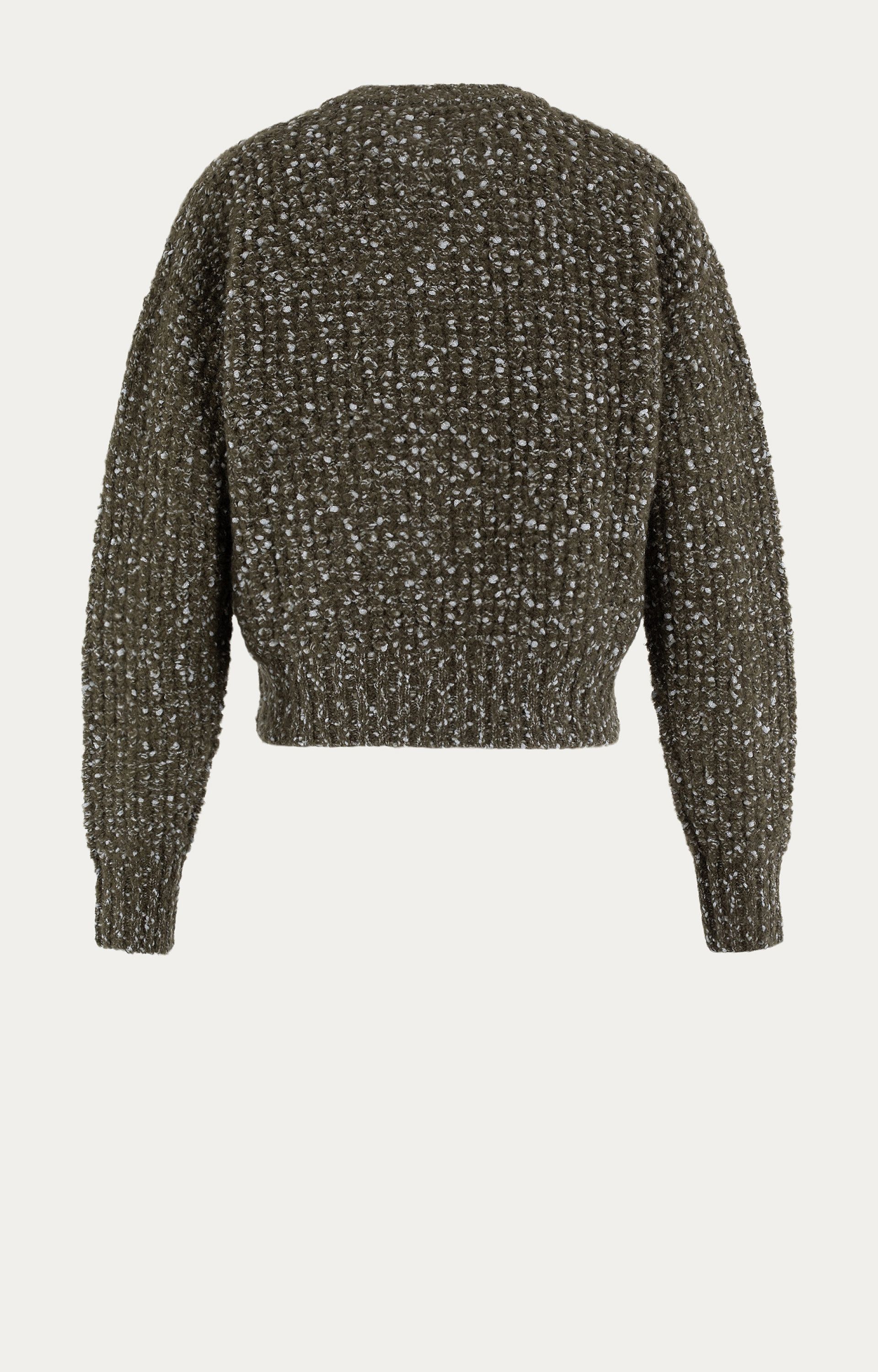 Vest met kaki dessin 