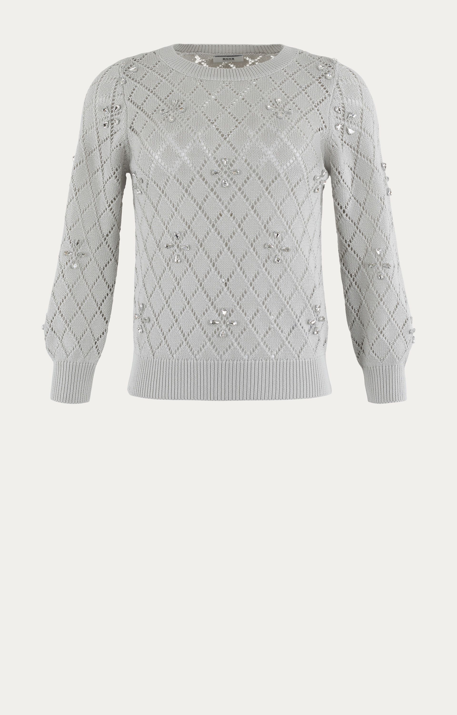 Pullover met strass