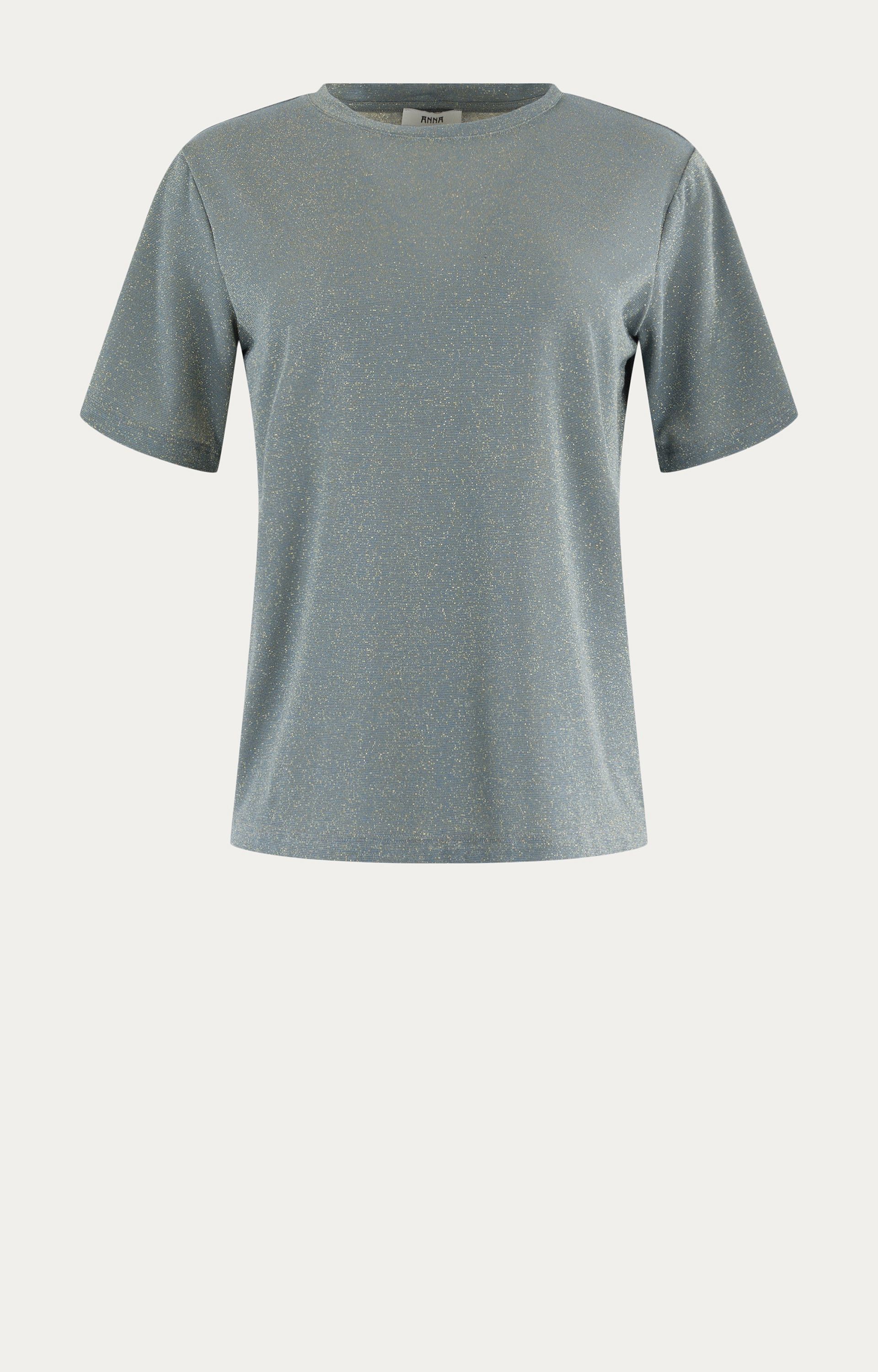 Shirt met glitter