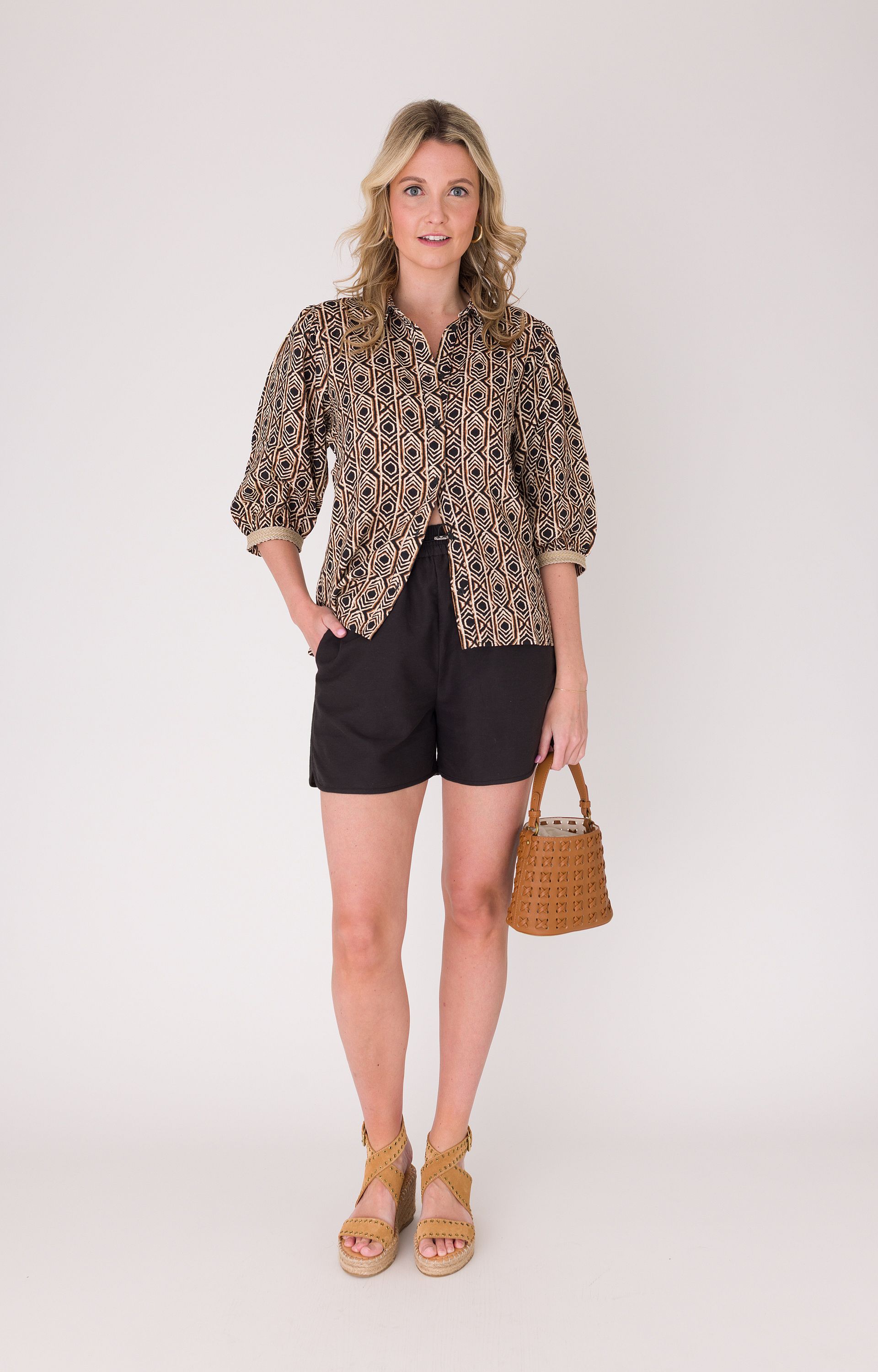 Blouse met print