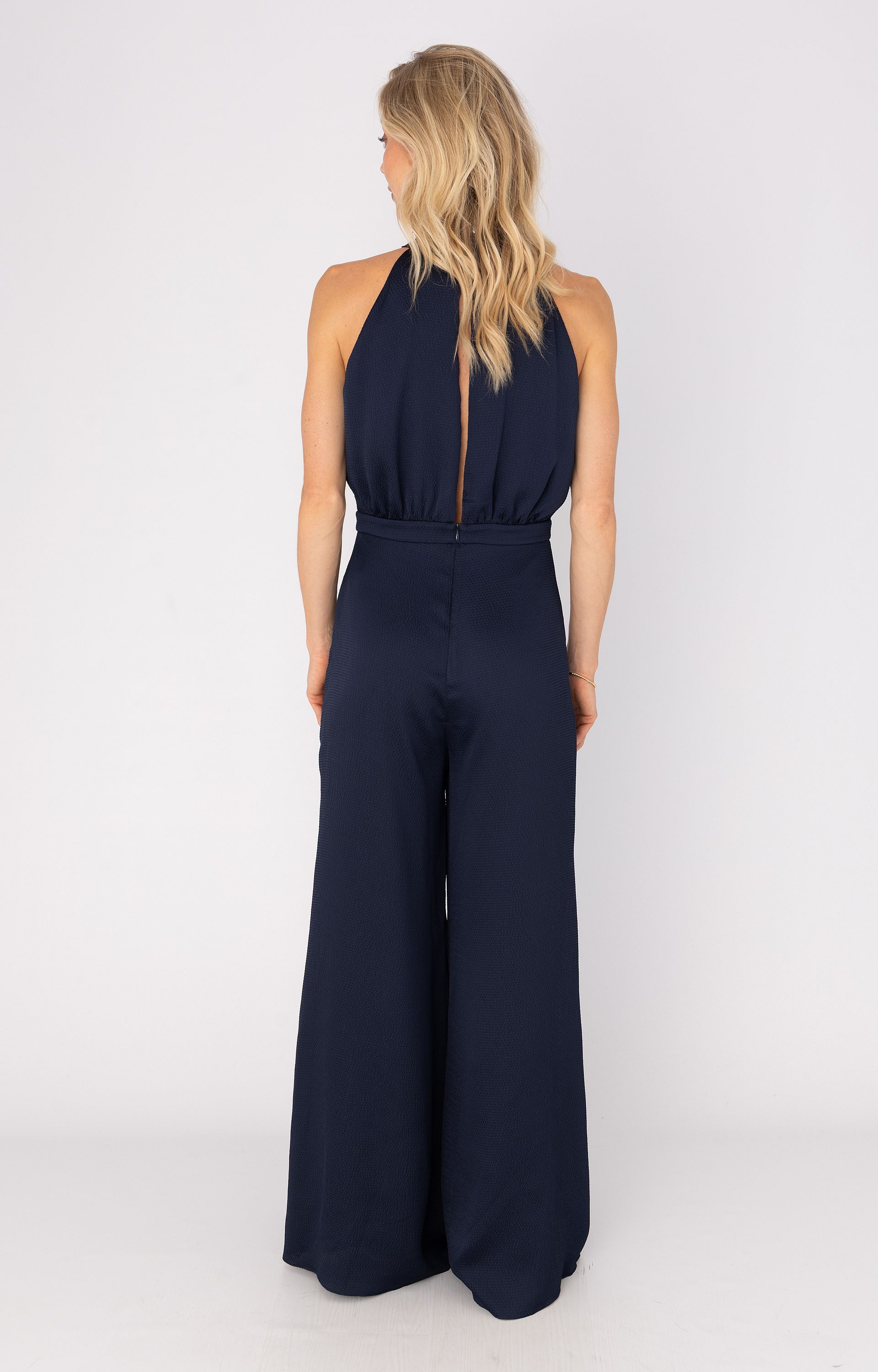Jumpsuit met structuur