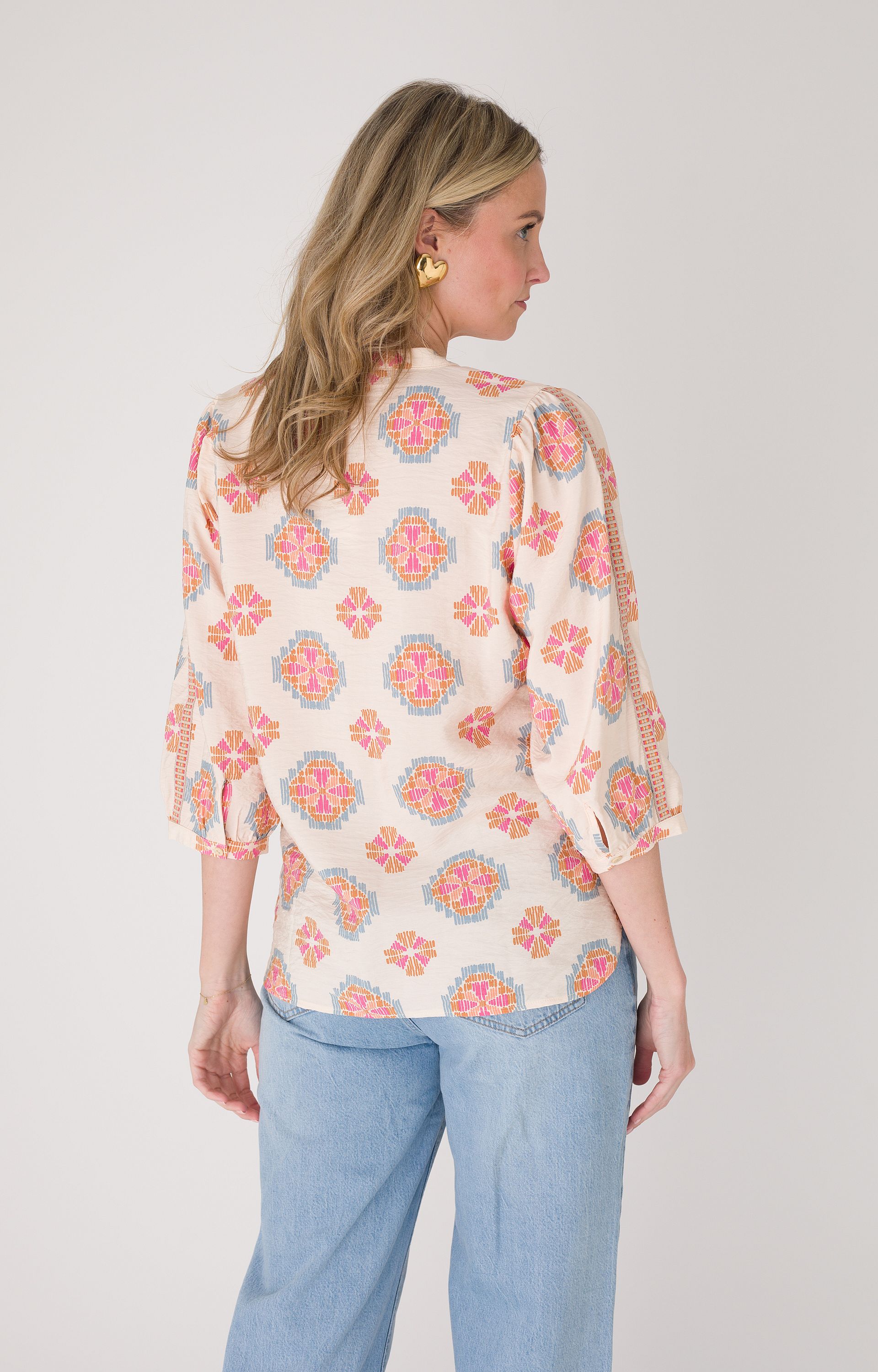Blouse met print