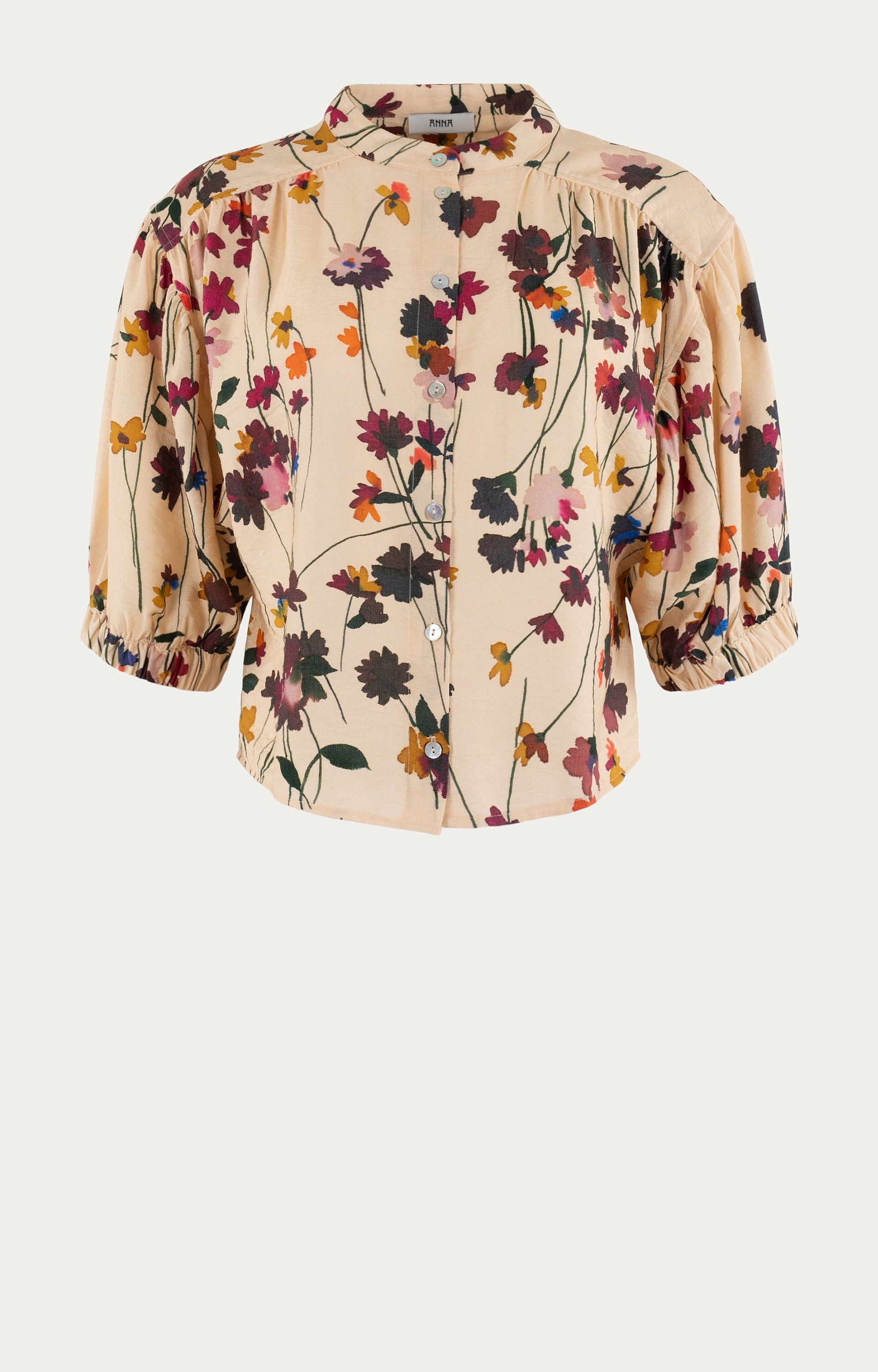 Blouse met dessin 