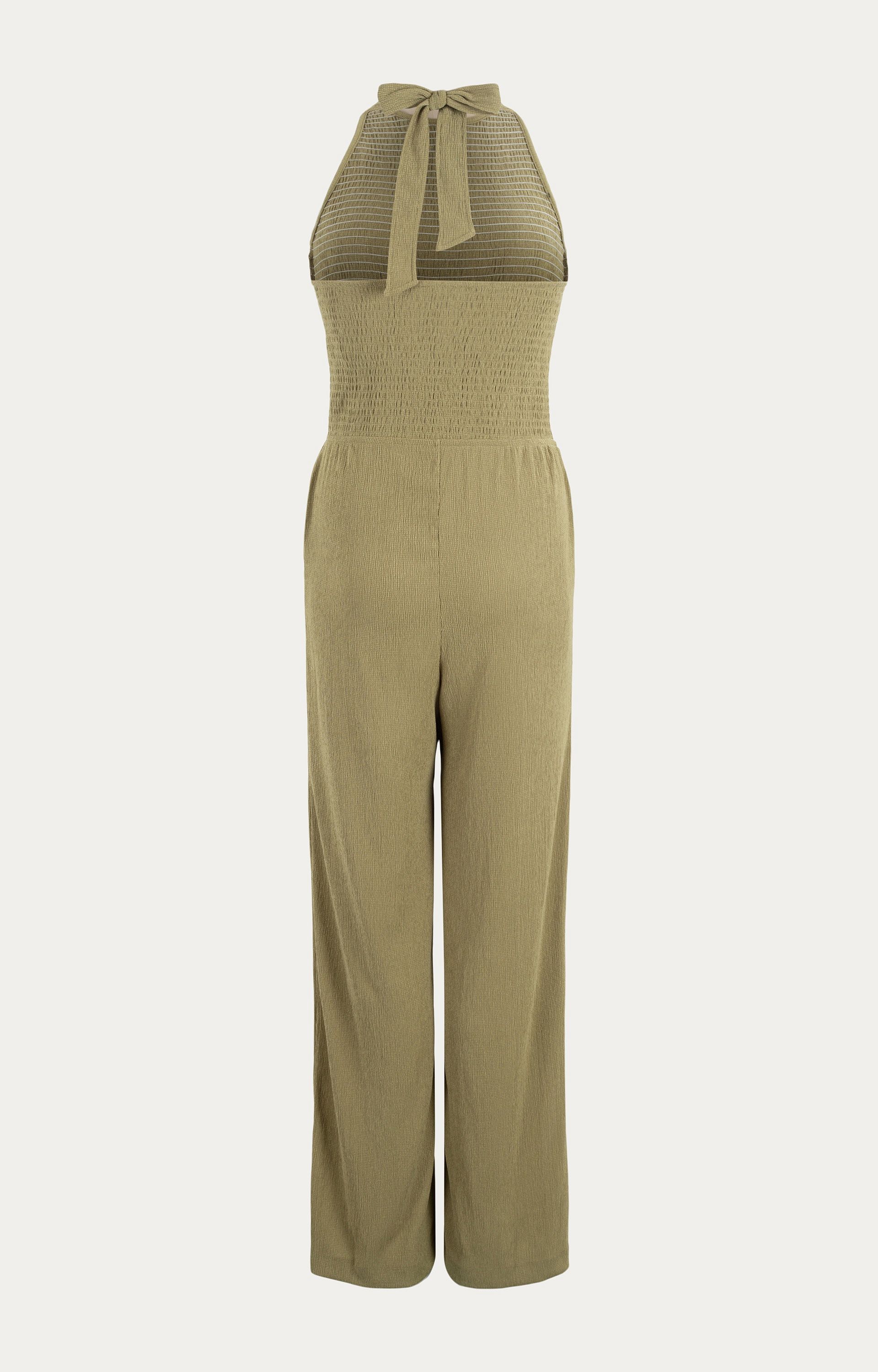 Jumpsuit met structuur