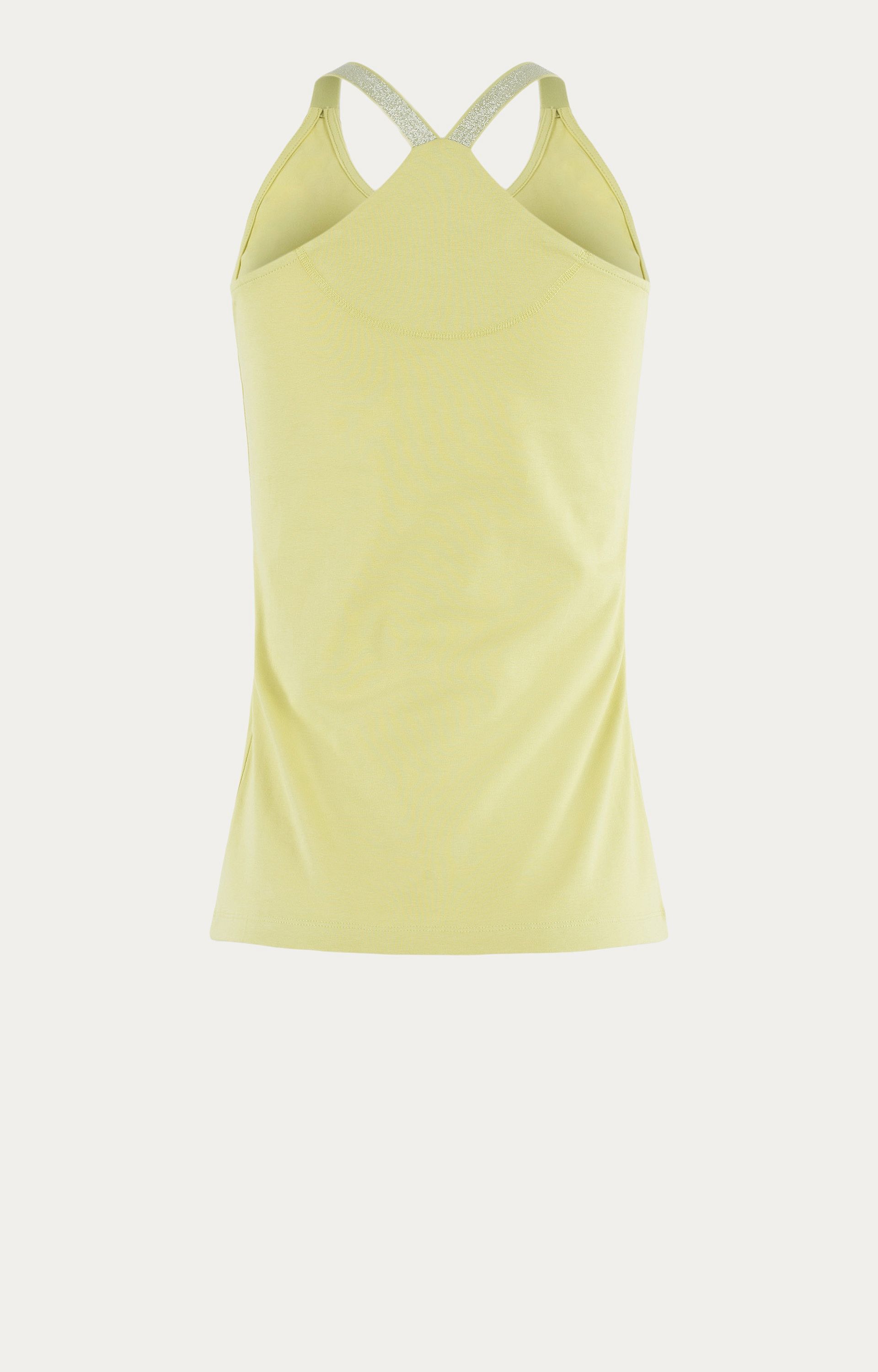 Top met lurexbandjes