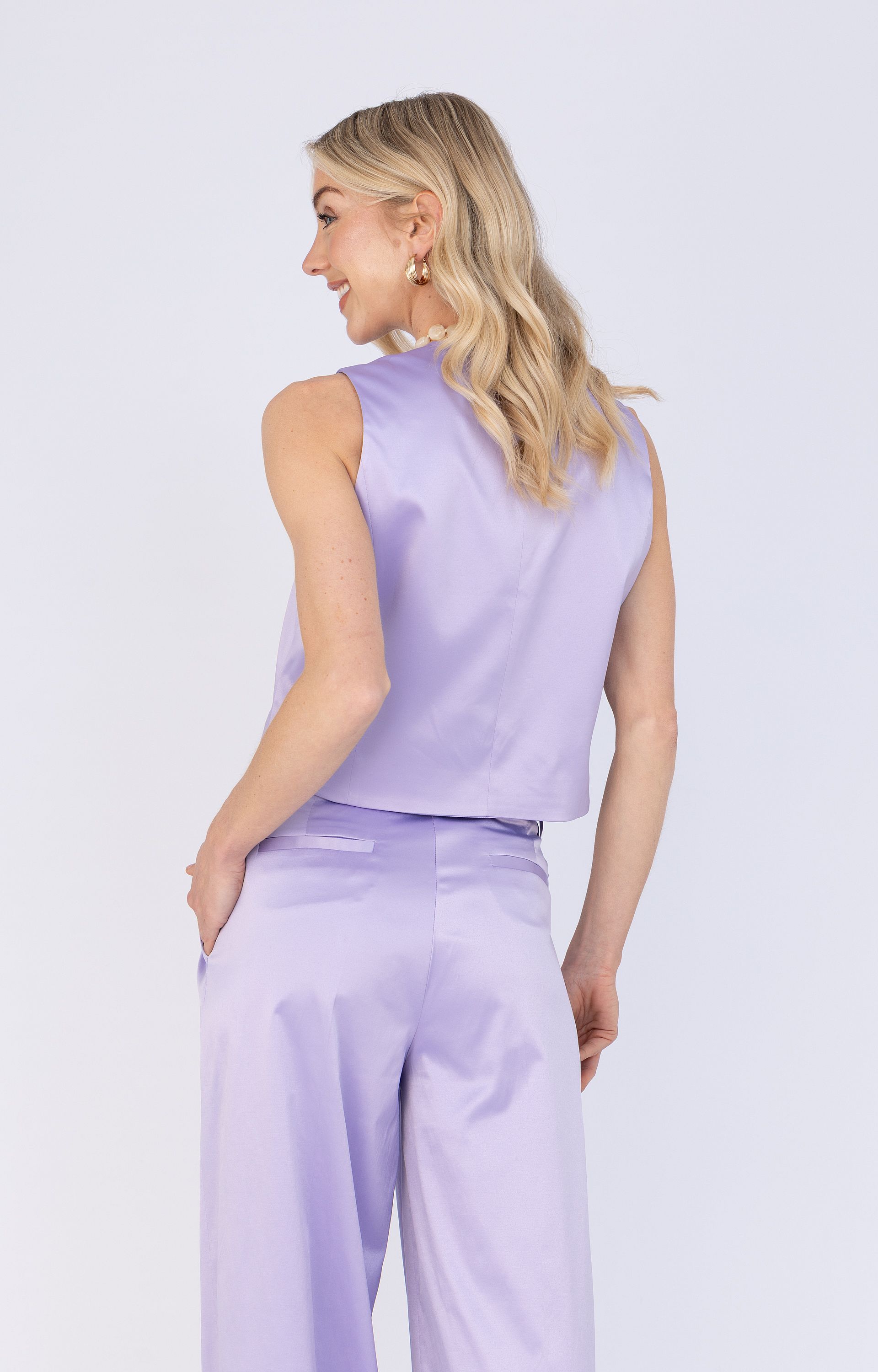 Gilet met glans