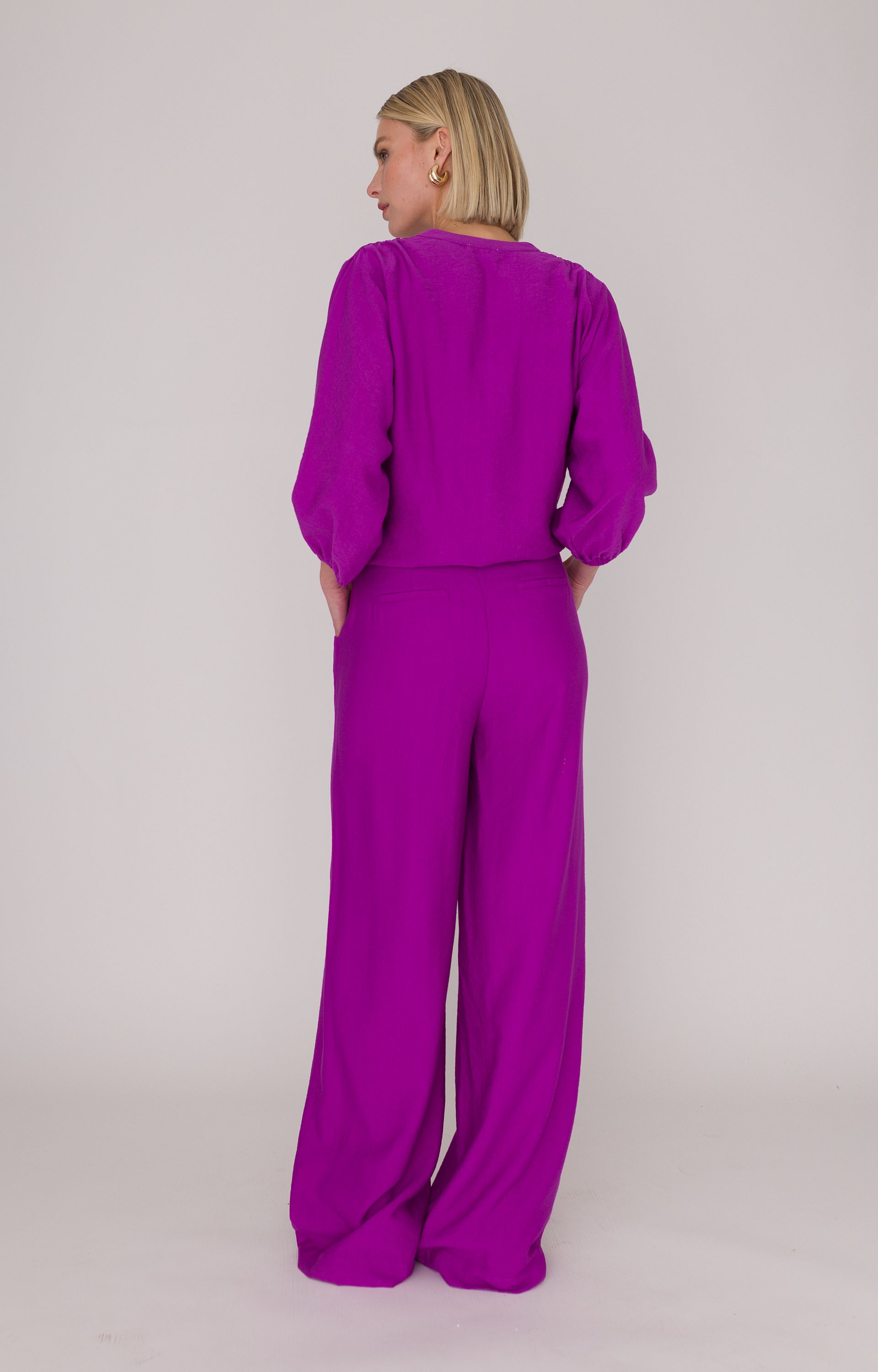Broek straight fit