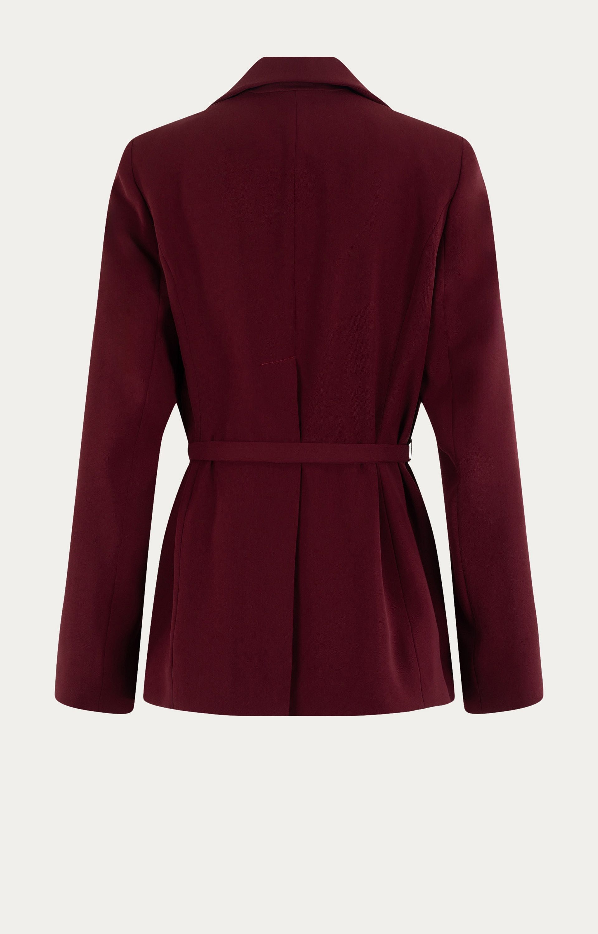 Blazer met ceintuur