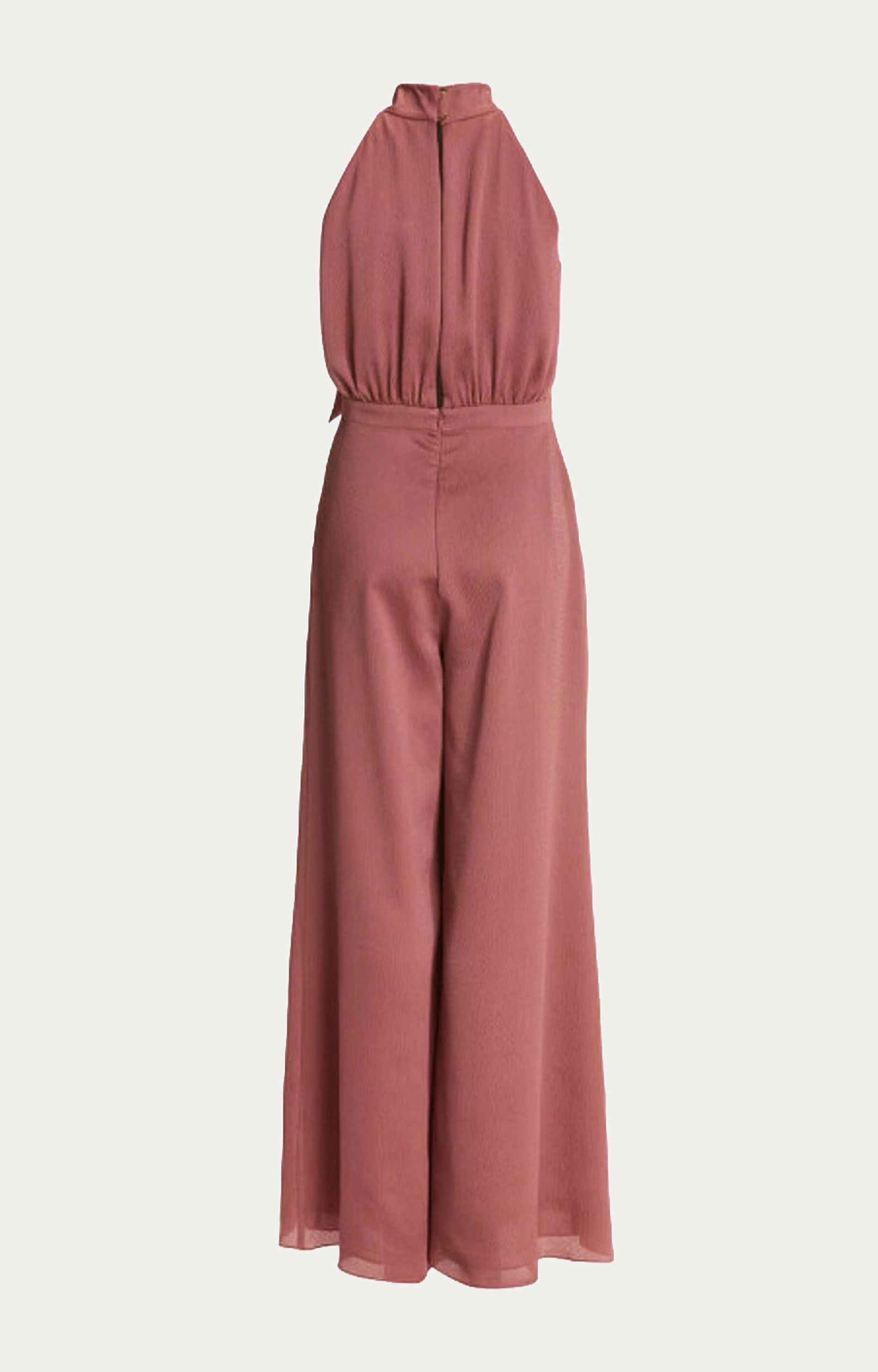 Jumpsuit met halterhals