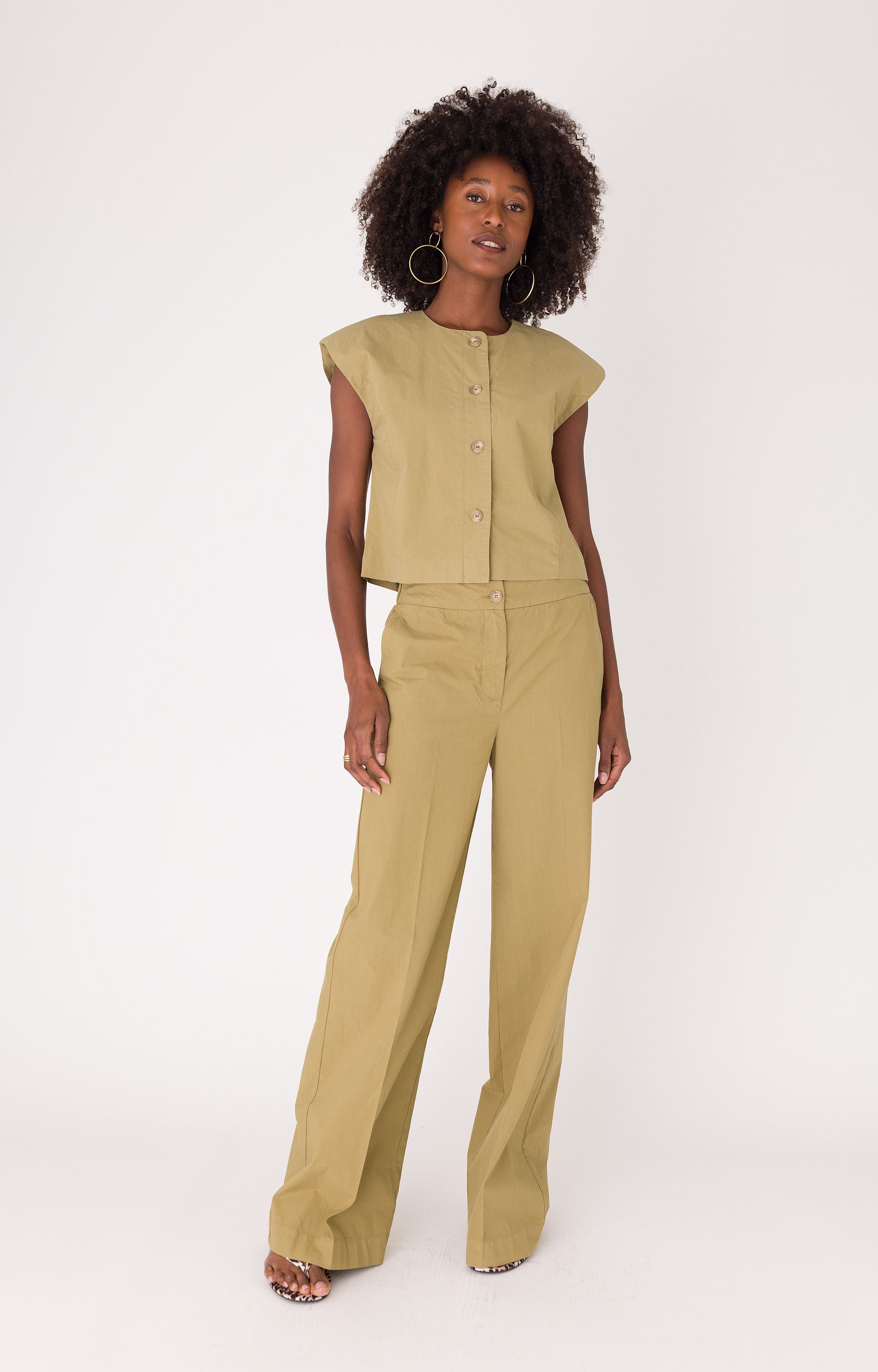 Blouse Olive