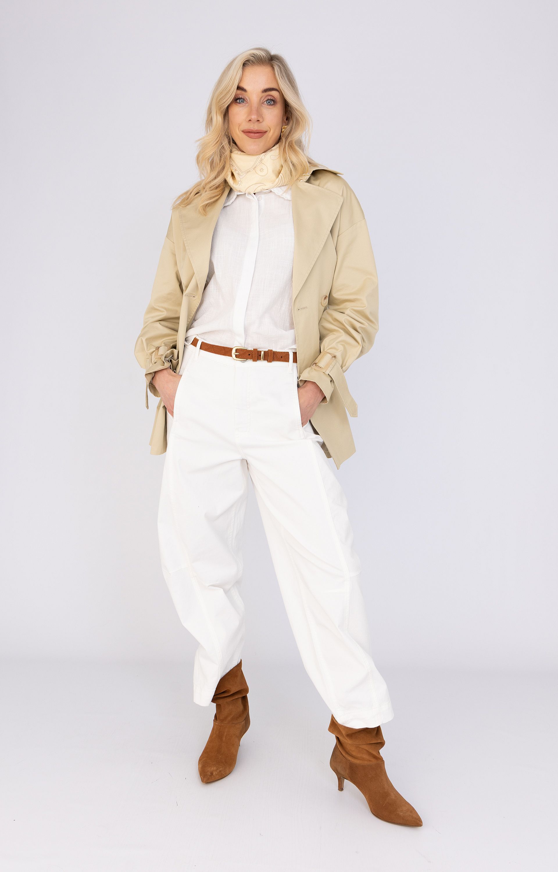 Blouse met ruffles