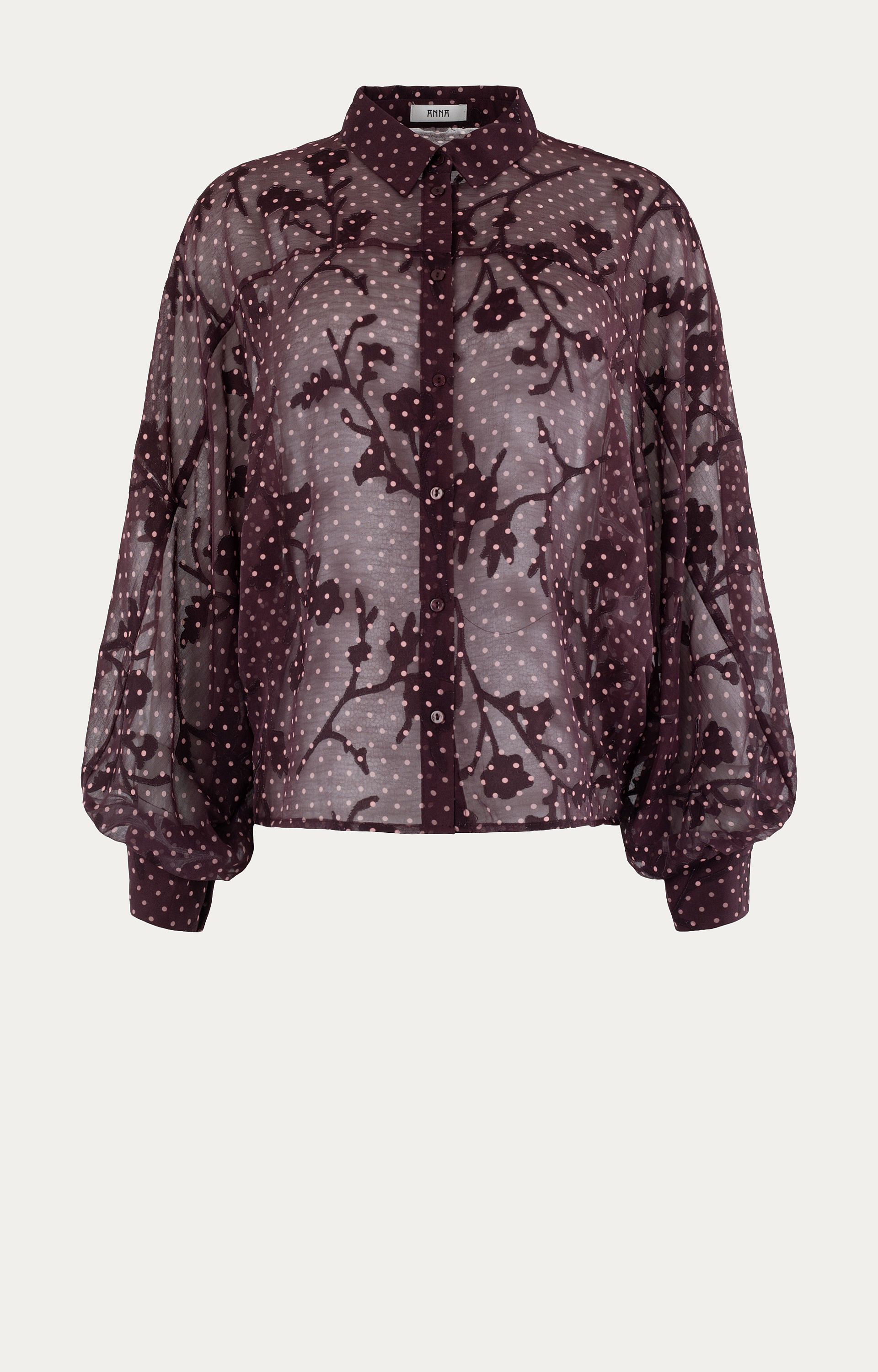 Blouse met dessin