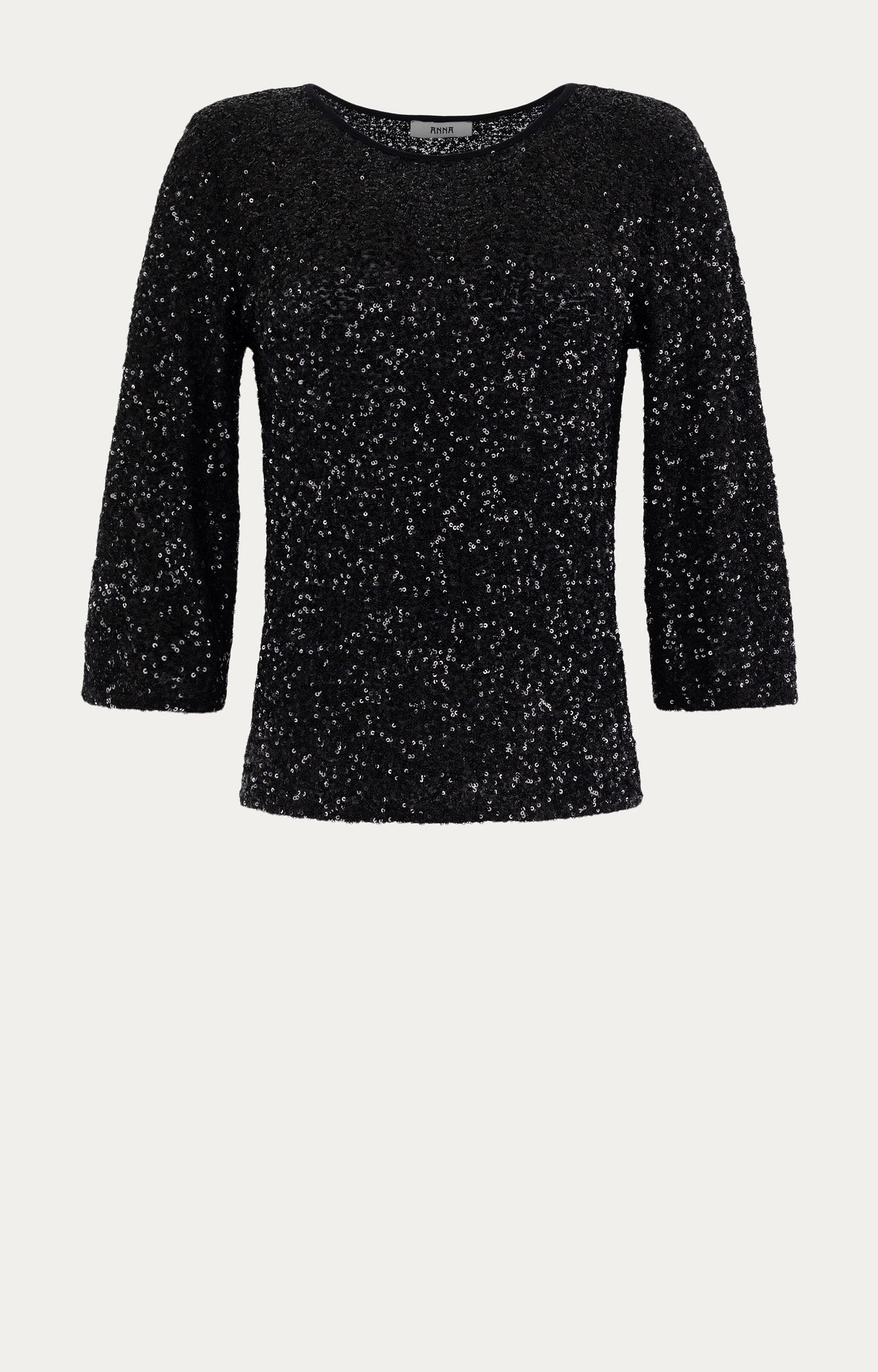 Shirt met pailletten