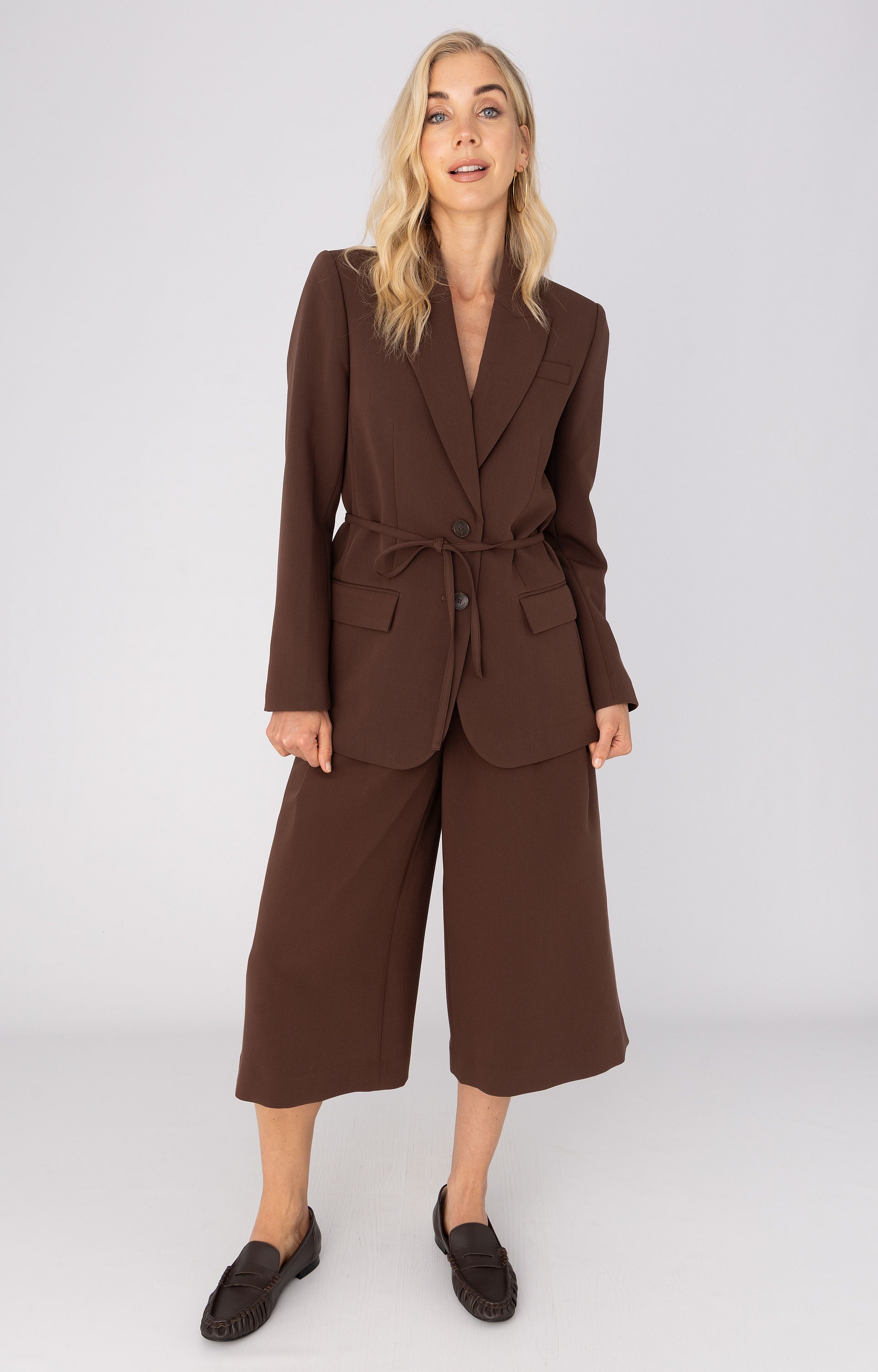 Blazer met ceintuur 