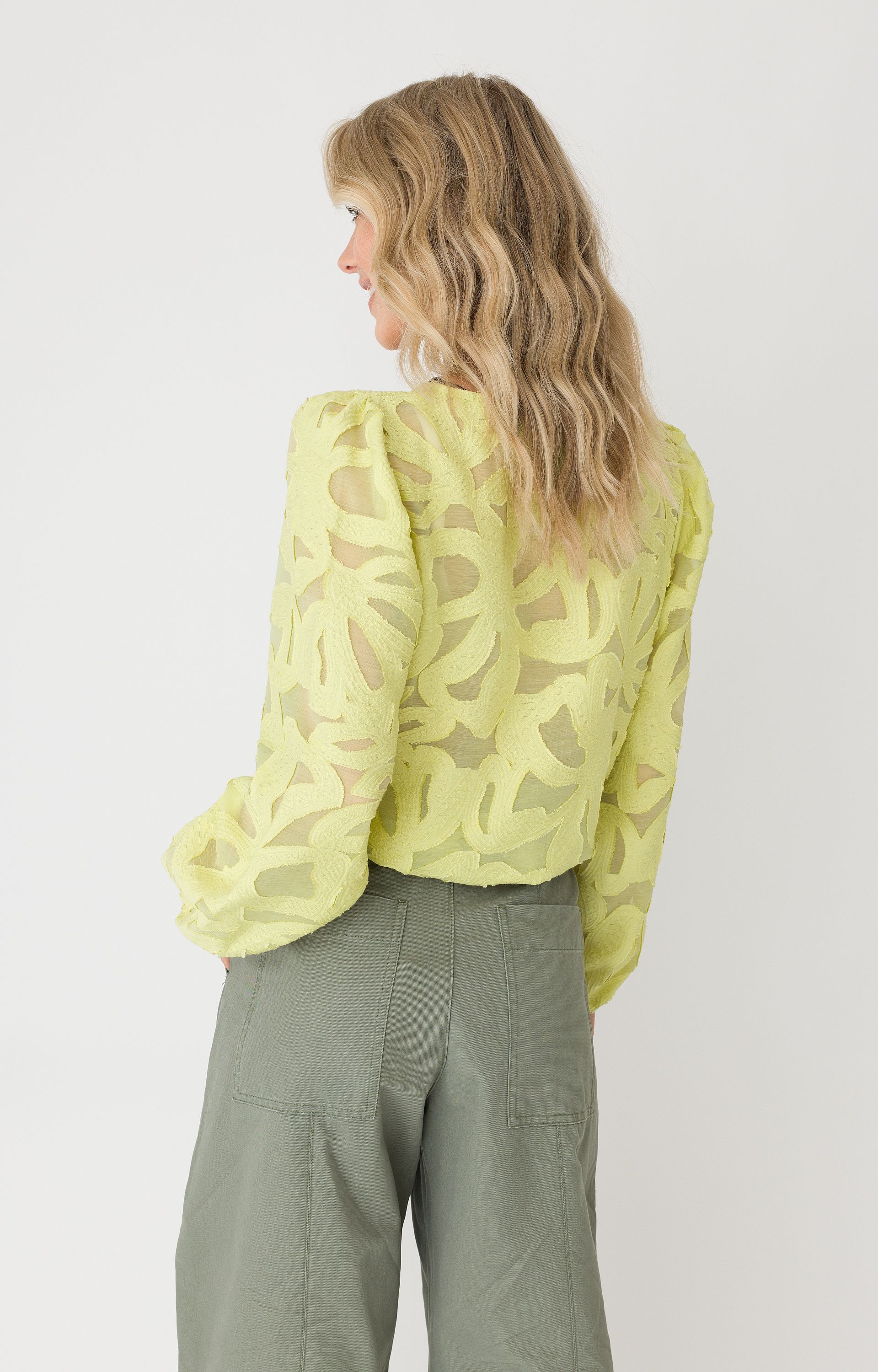 Blouse met structuur