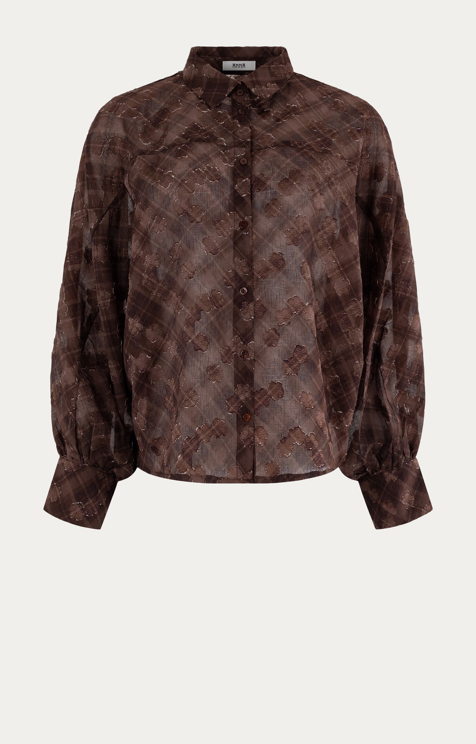 Blouse met dessin