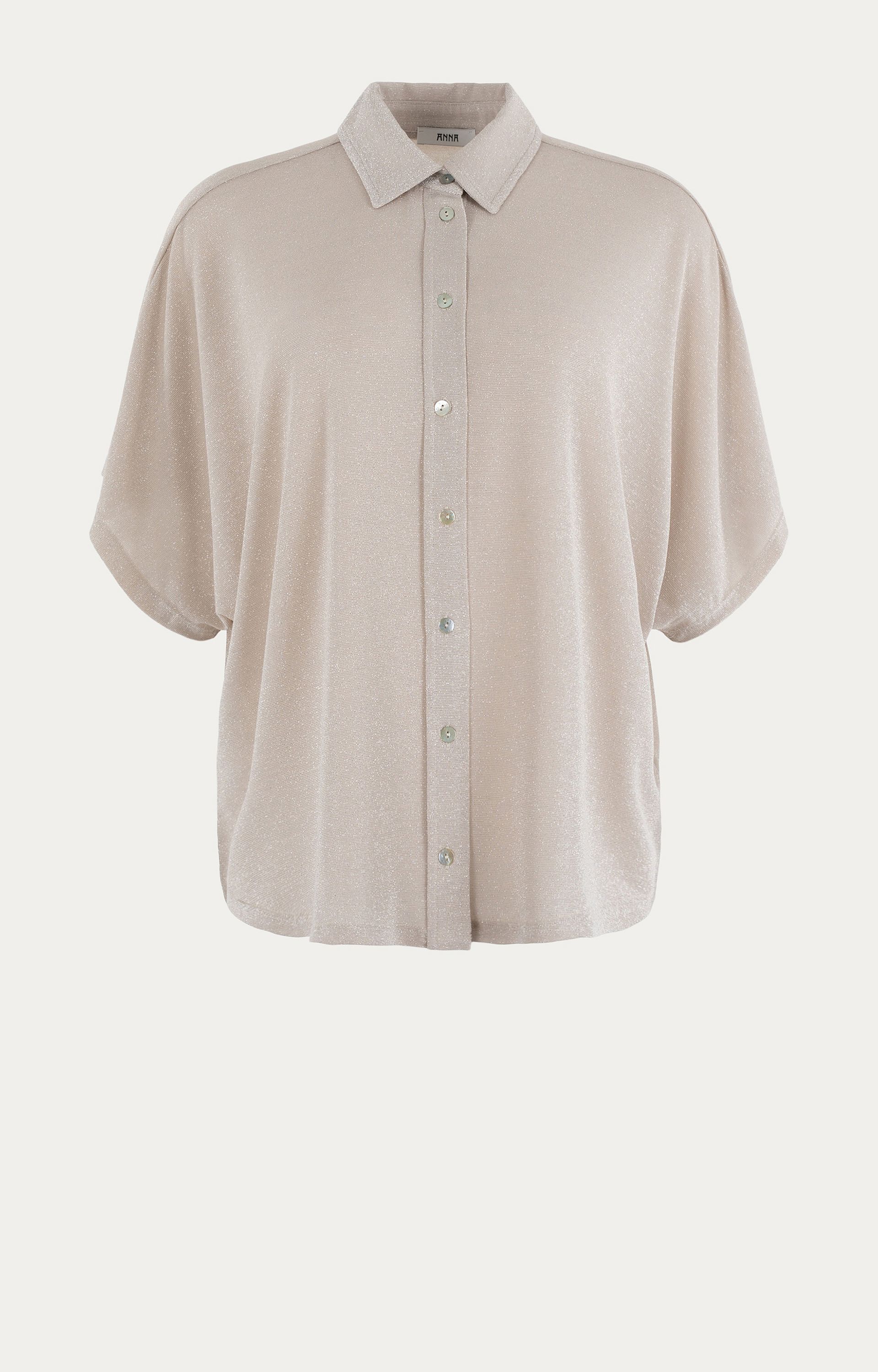 Blouse met lurex