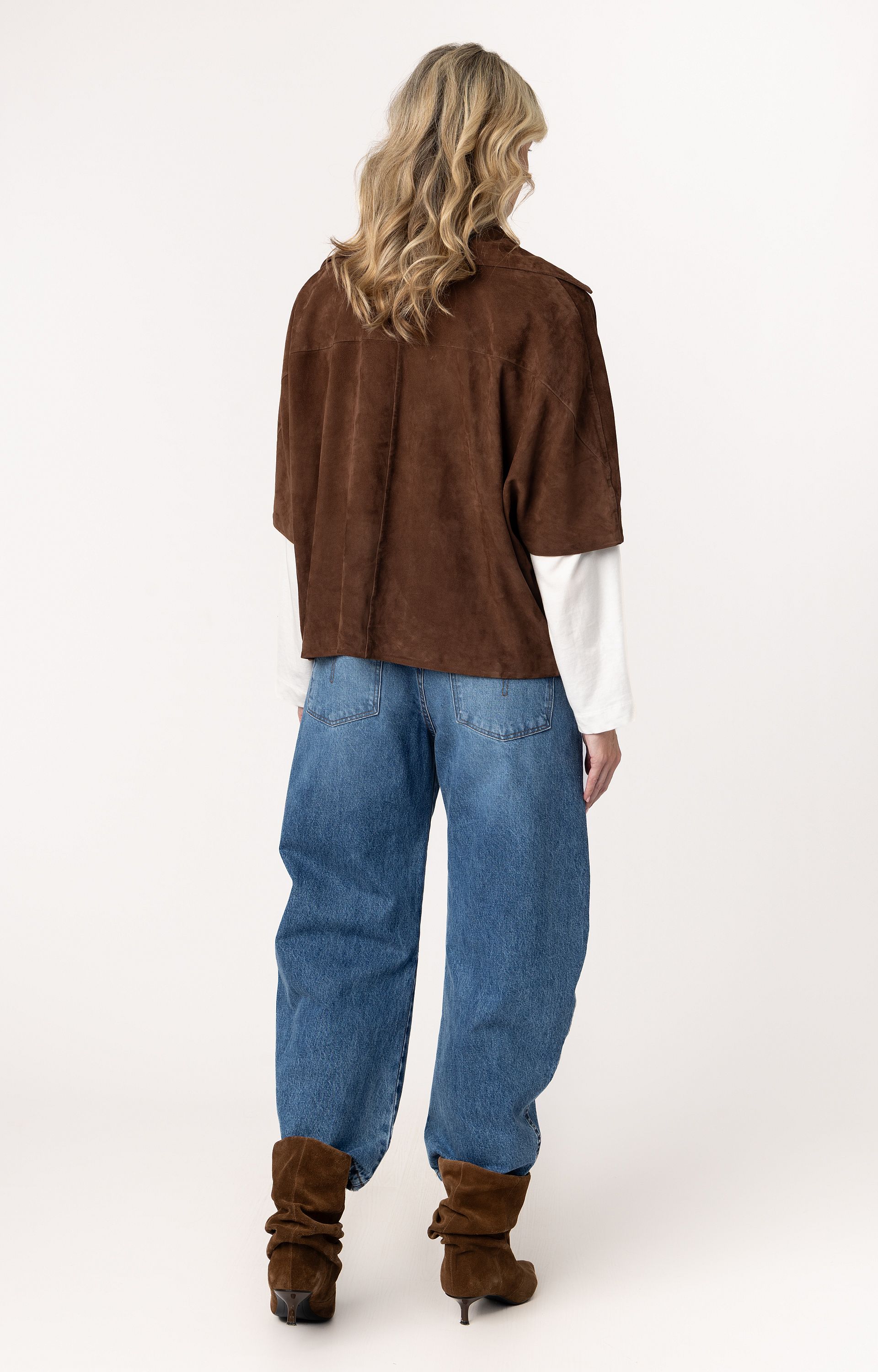 Suède blouse Coline