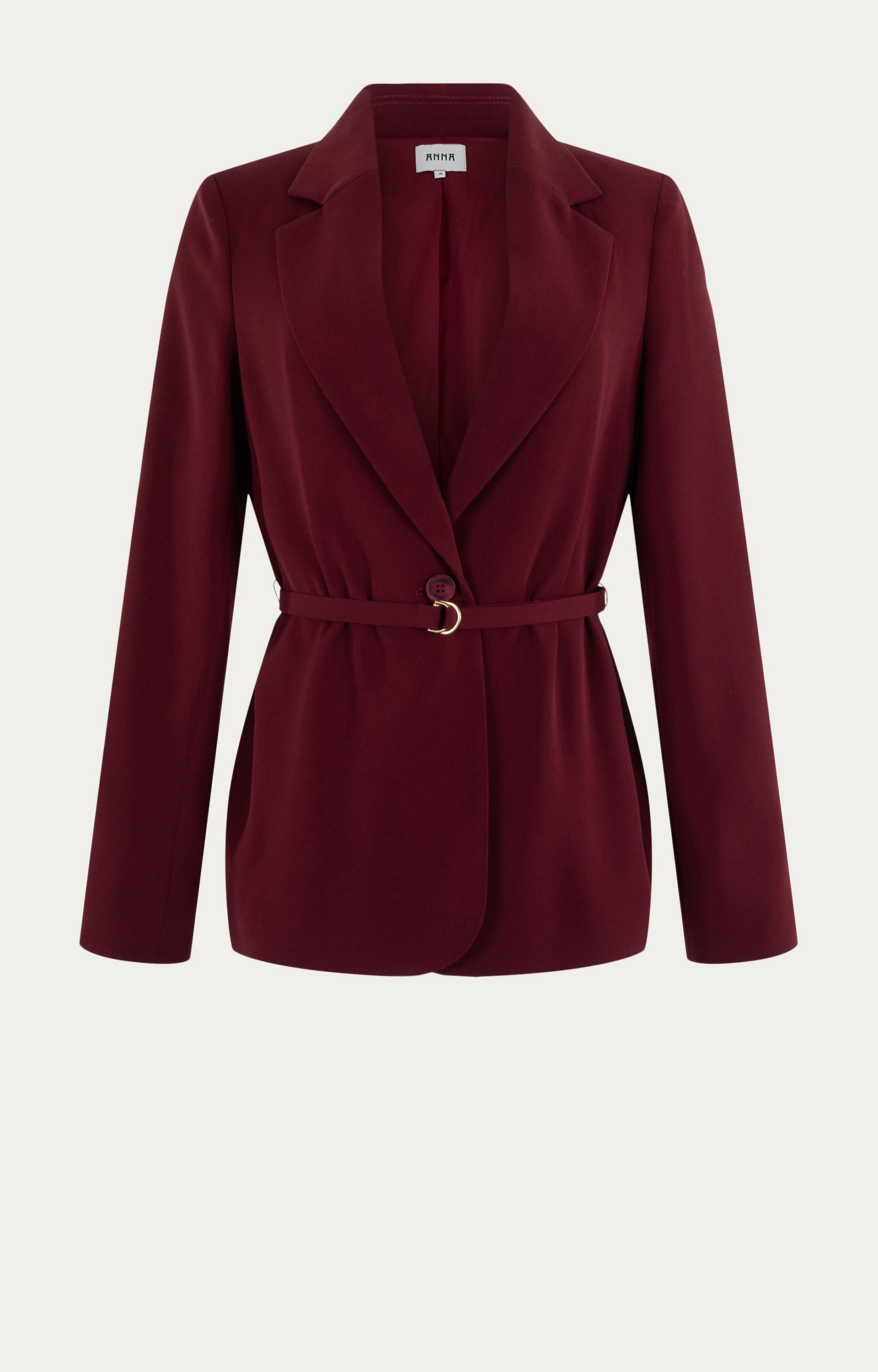 Blazer met ceintuur