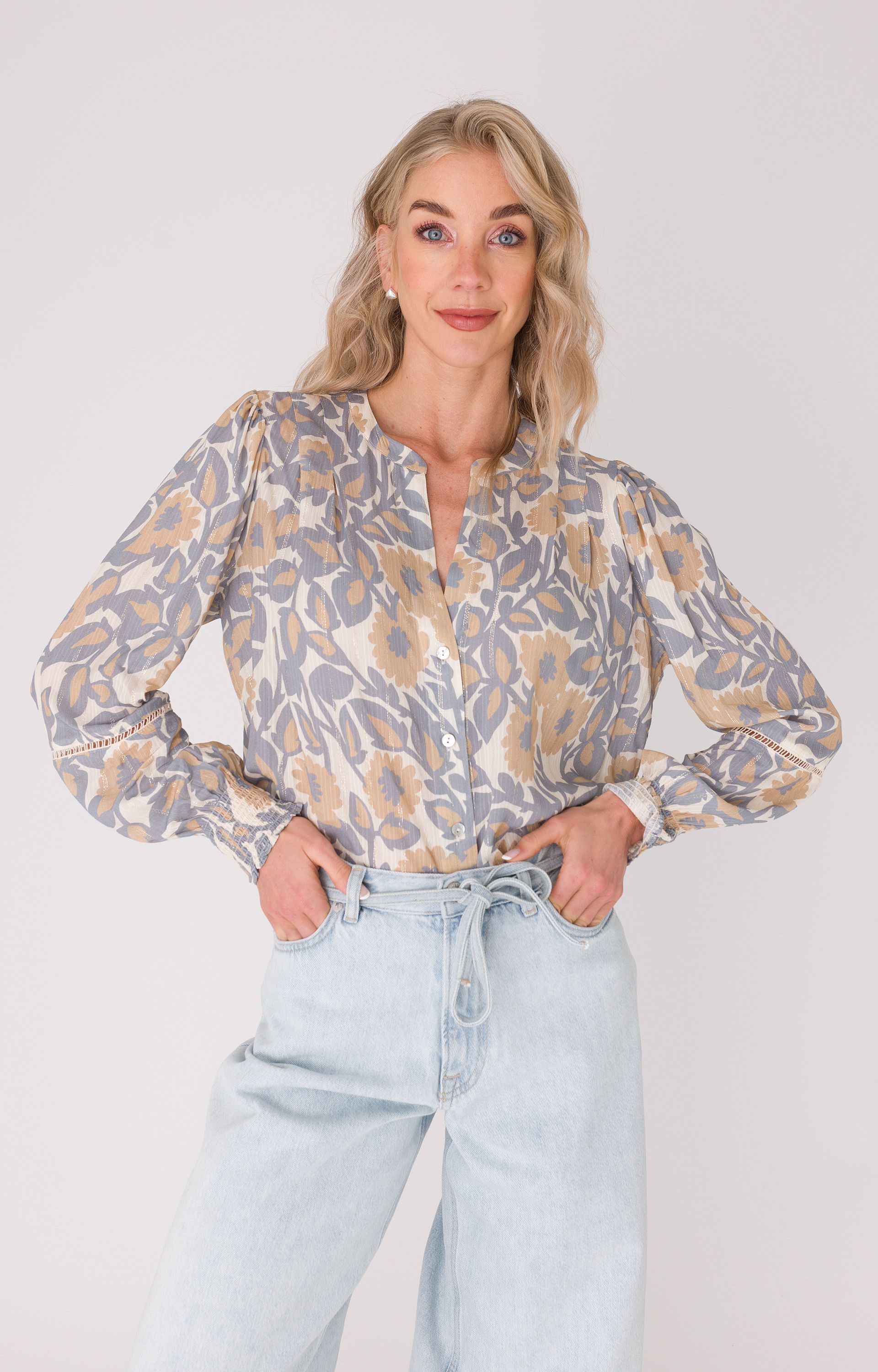Blouse met print