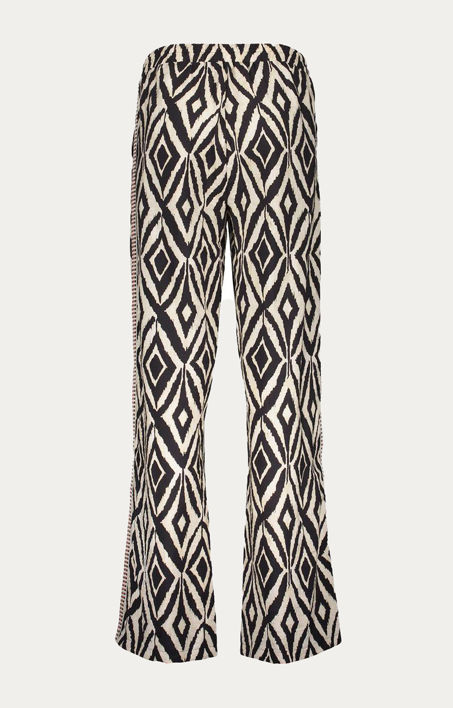 Broek met print 