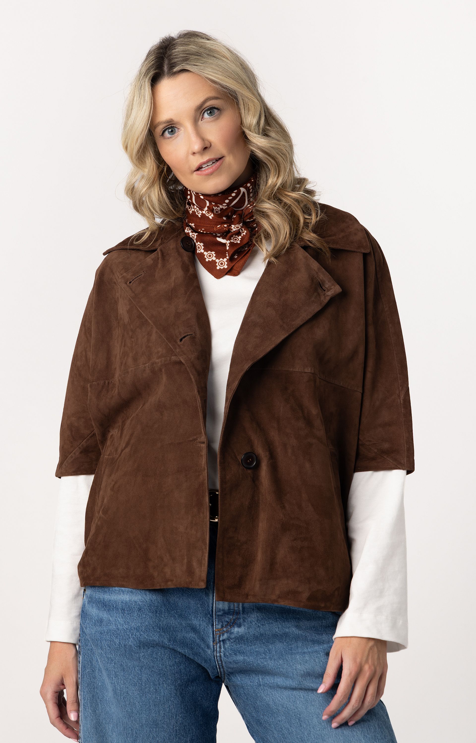 Suède blouse Coline