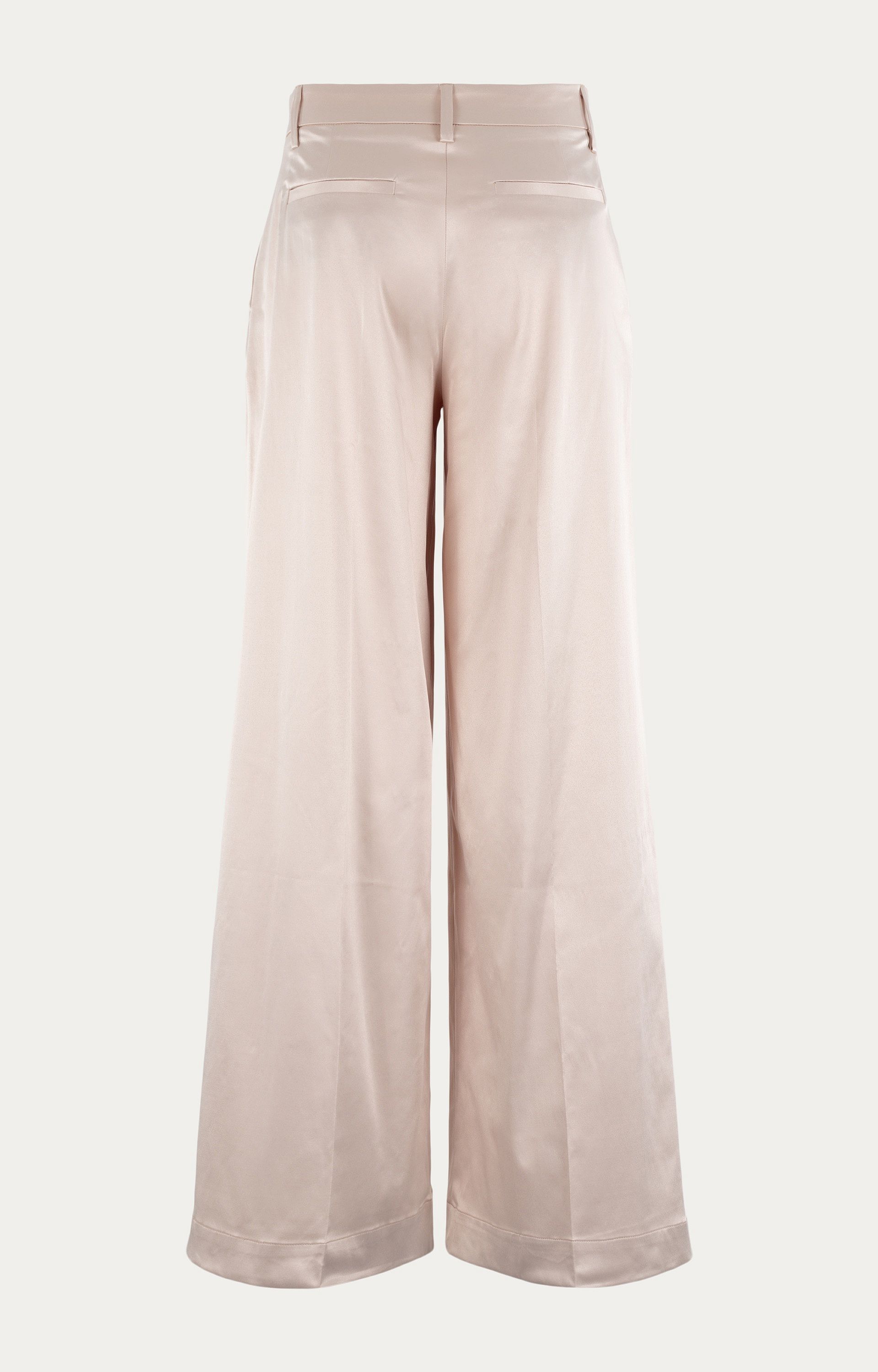 Broek met glans 