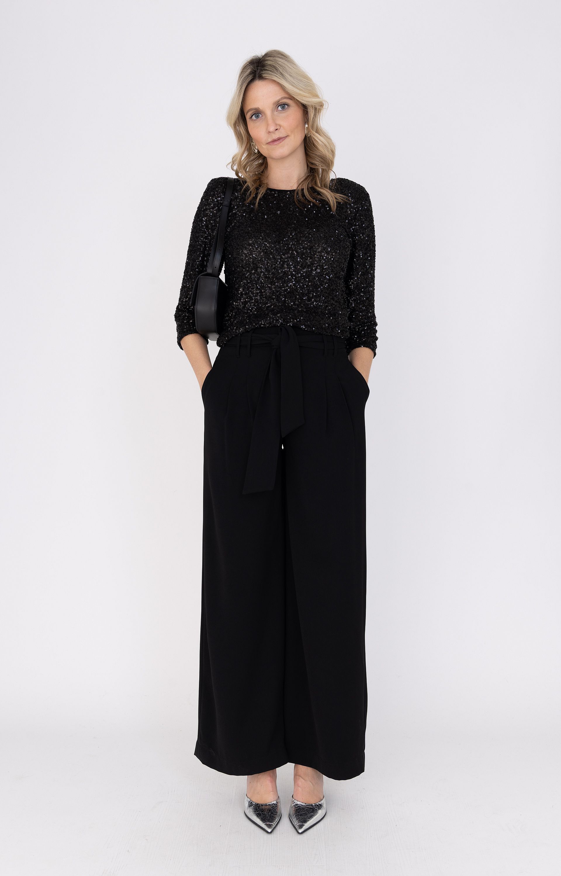 Shirt met pailletten