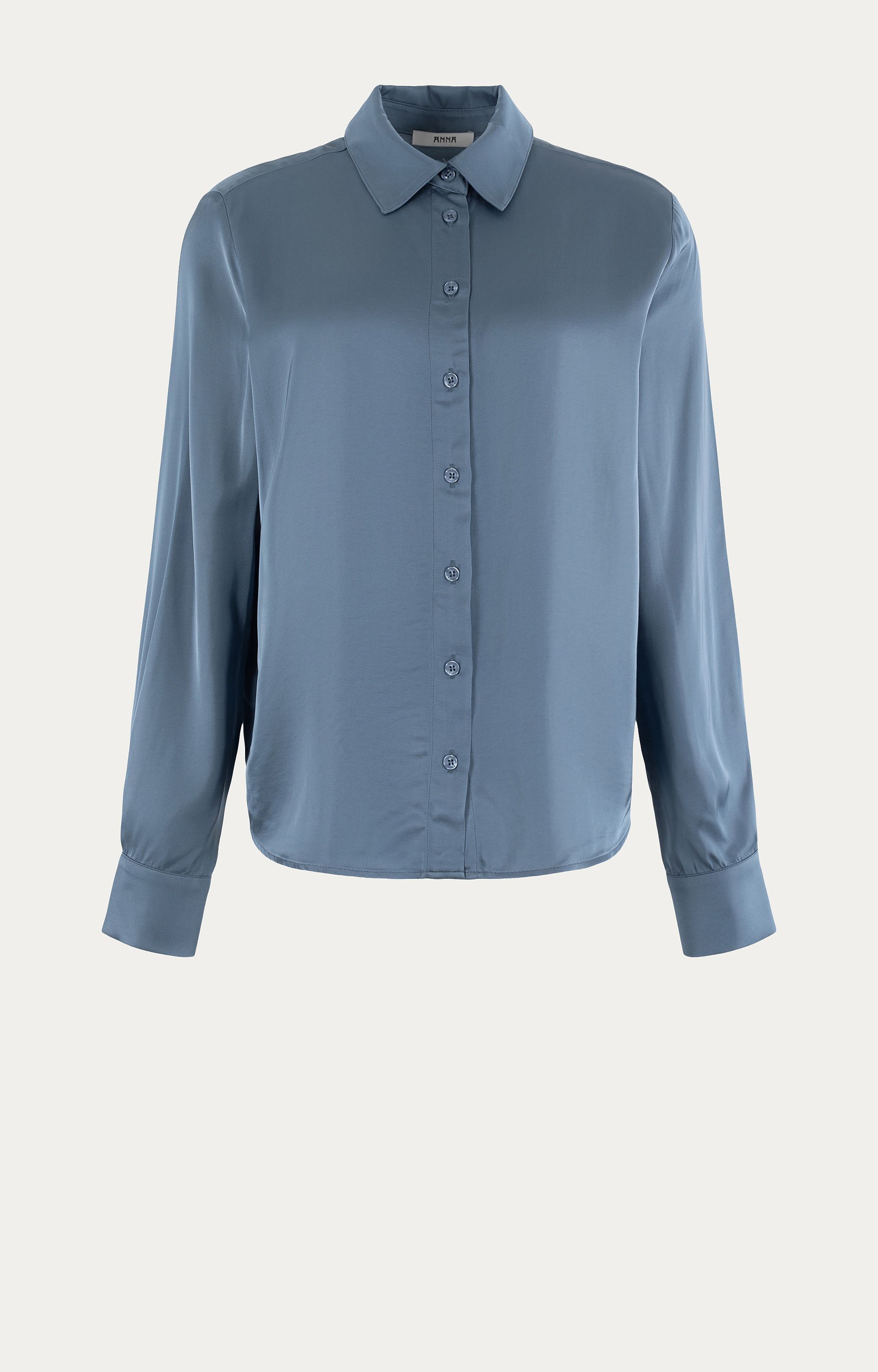 Blouse met glans 