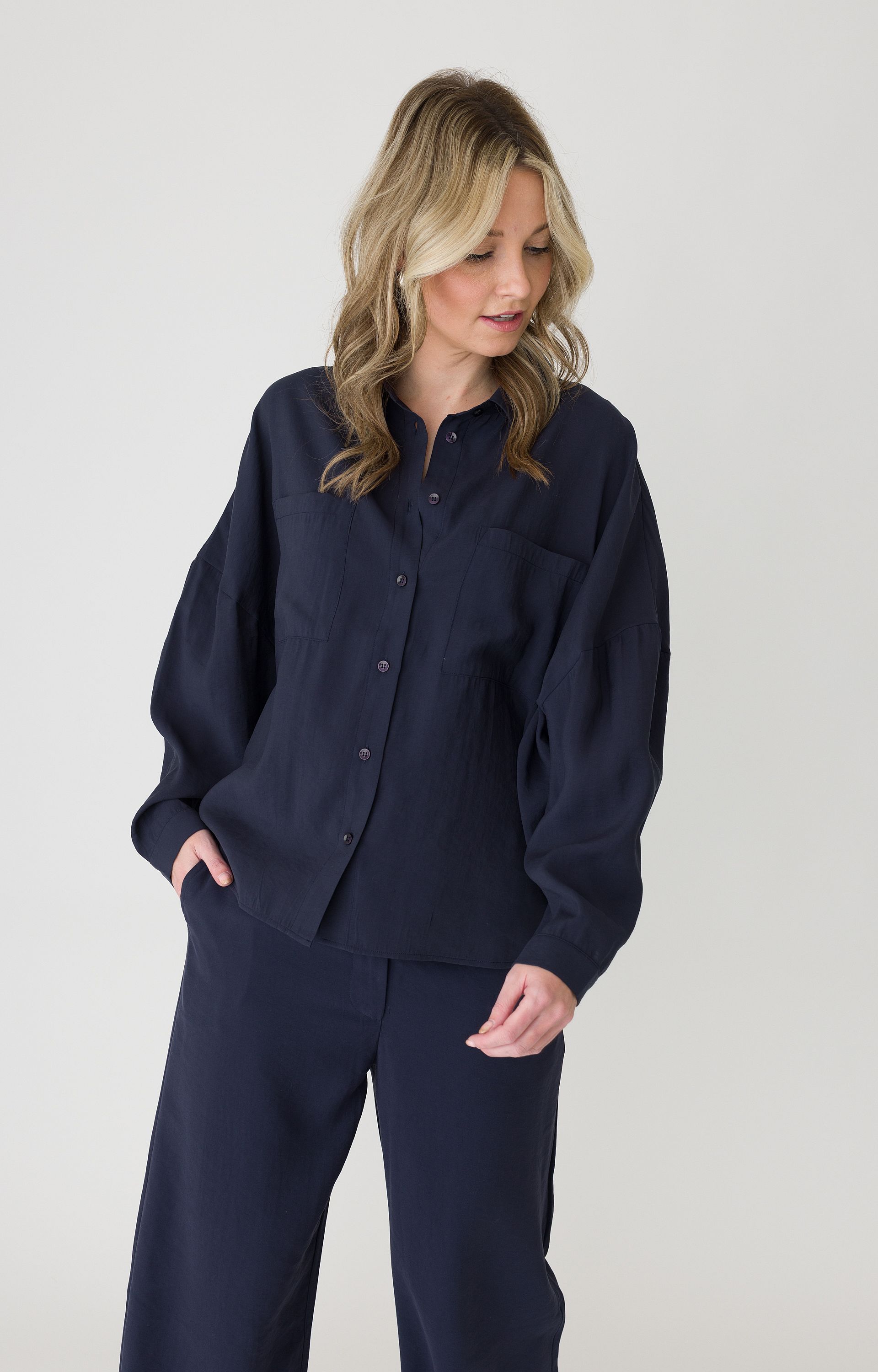 Wijde blouse 