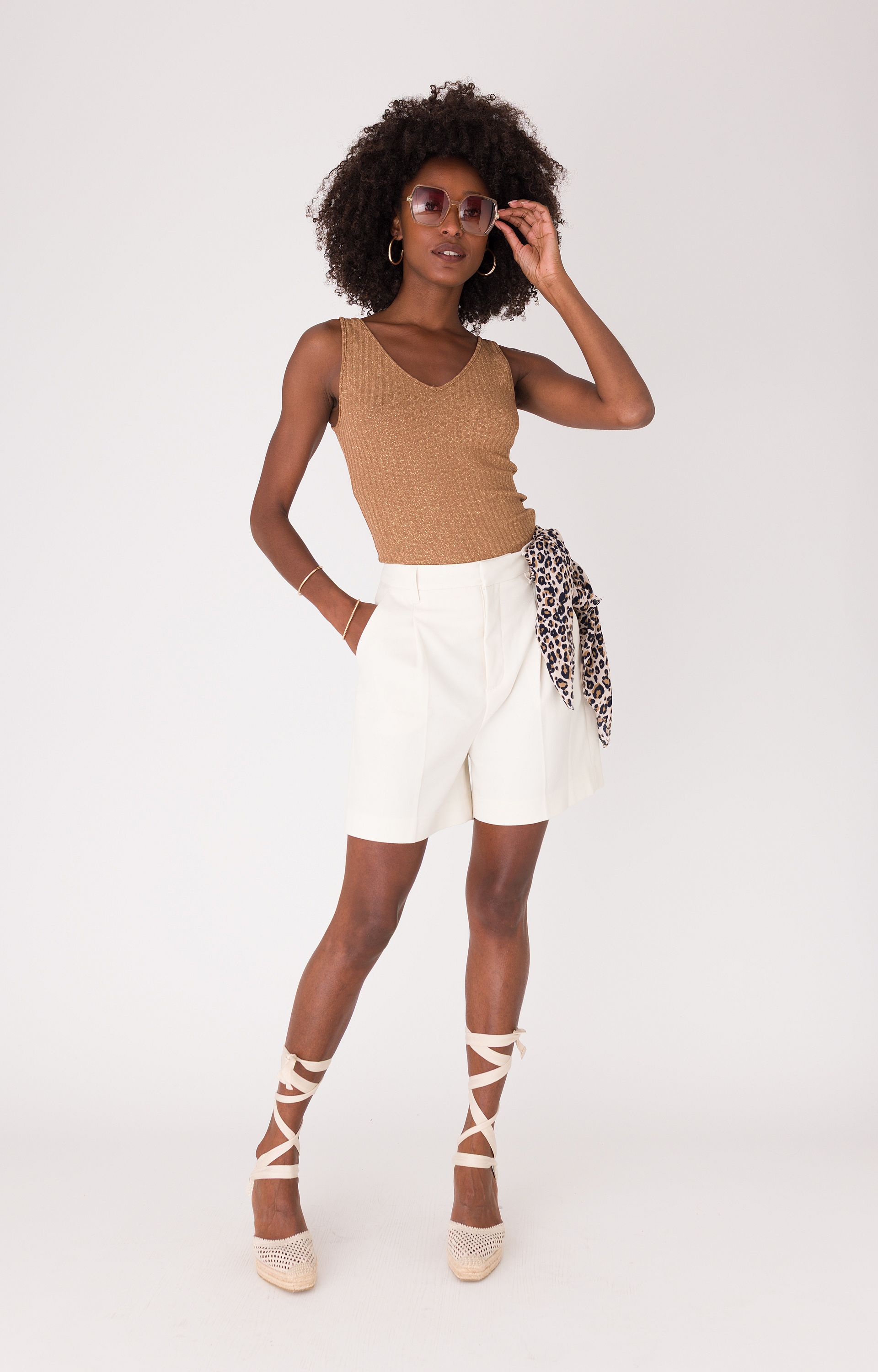 Top met glitter