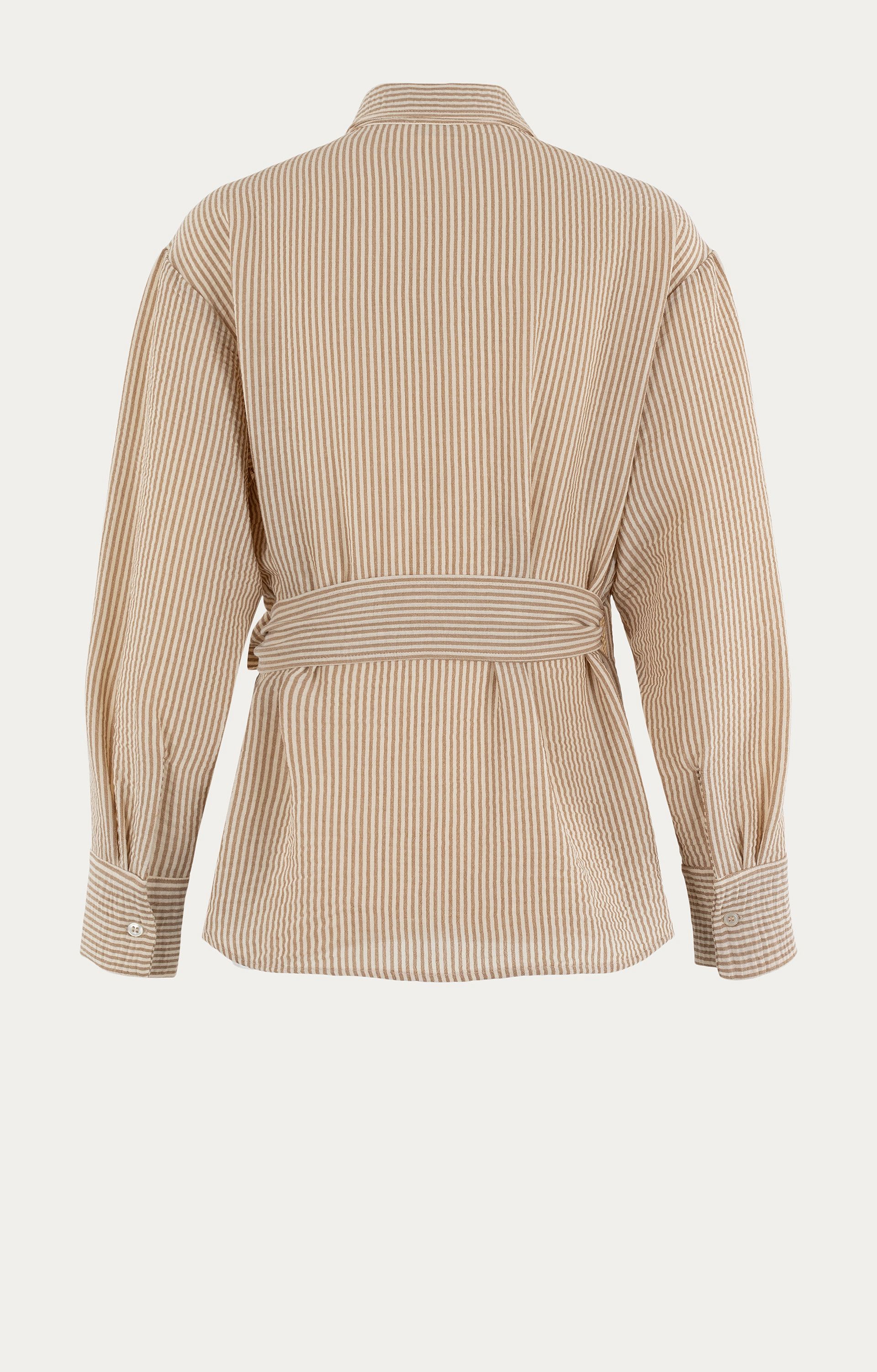 Blouse met strikdetail