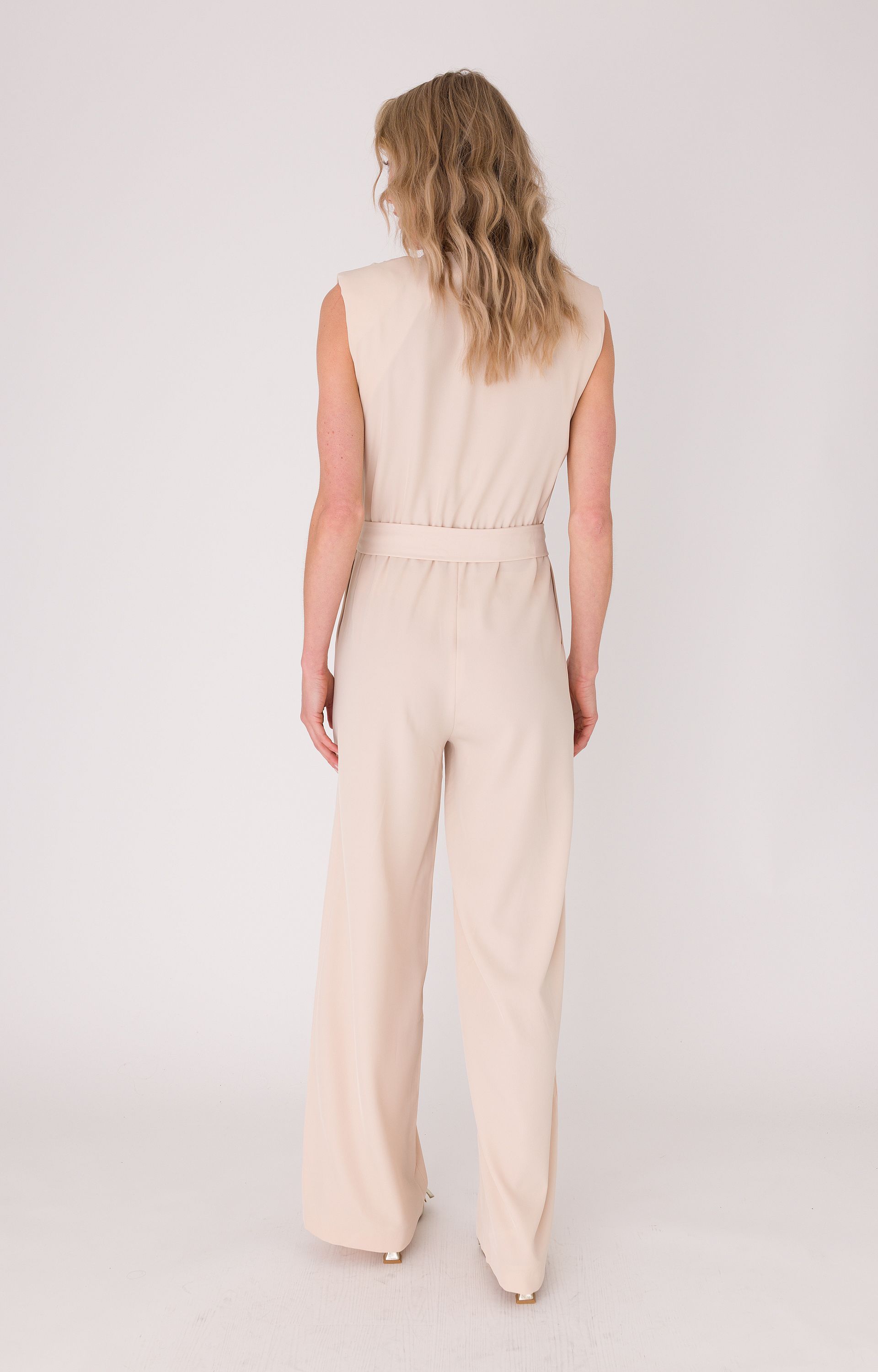 Jumpsuit met ceintuur