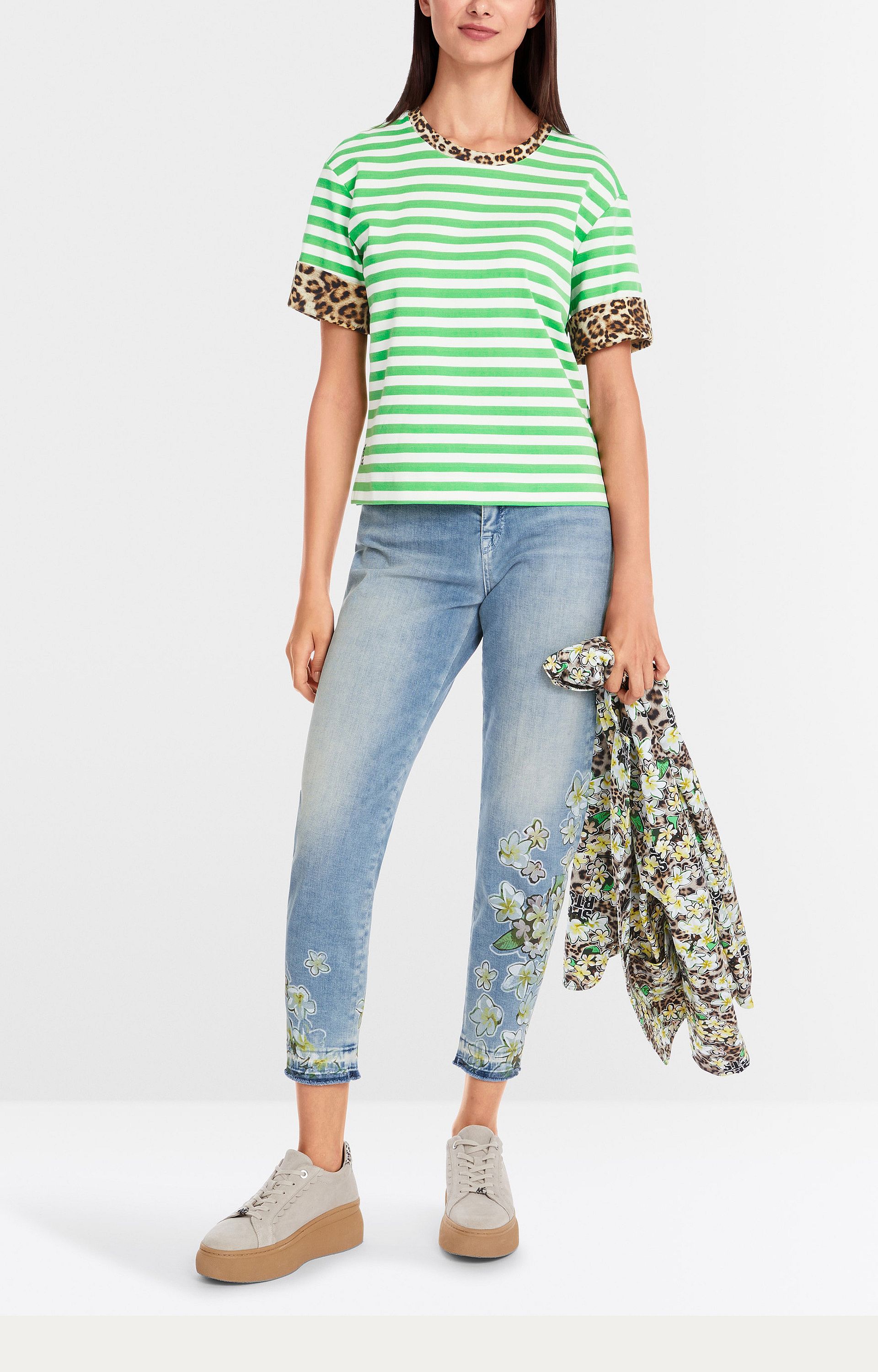 Shirt met streeppatroon