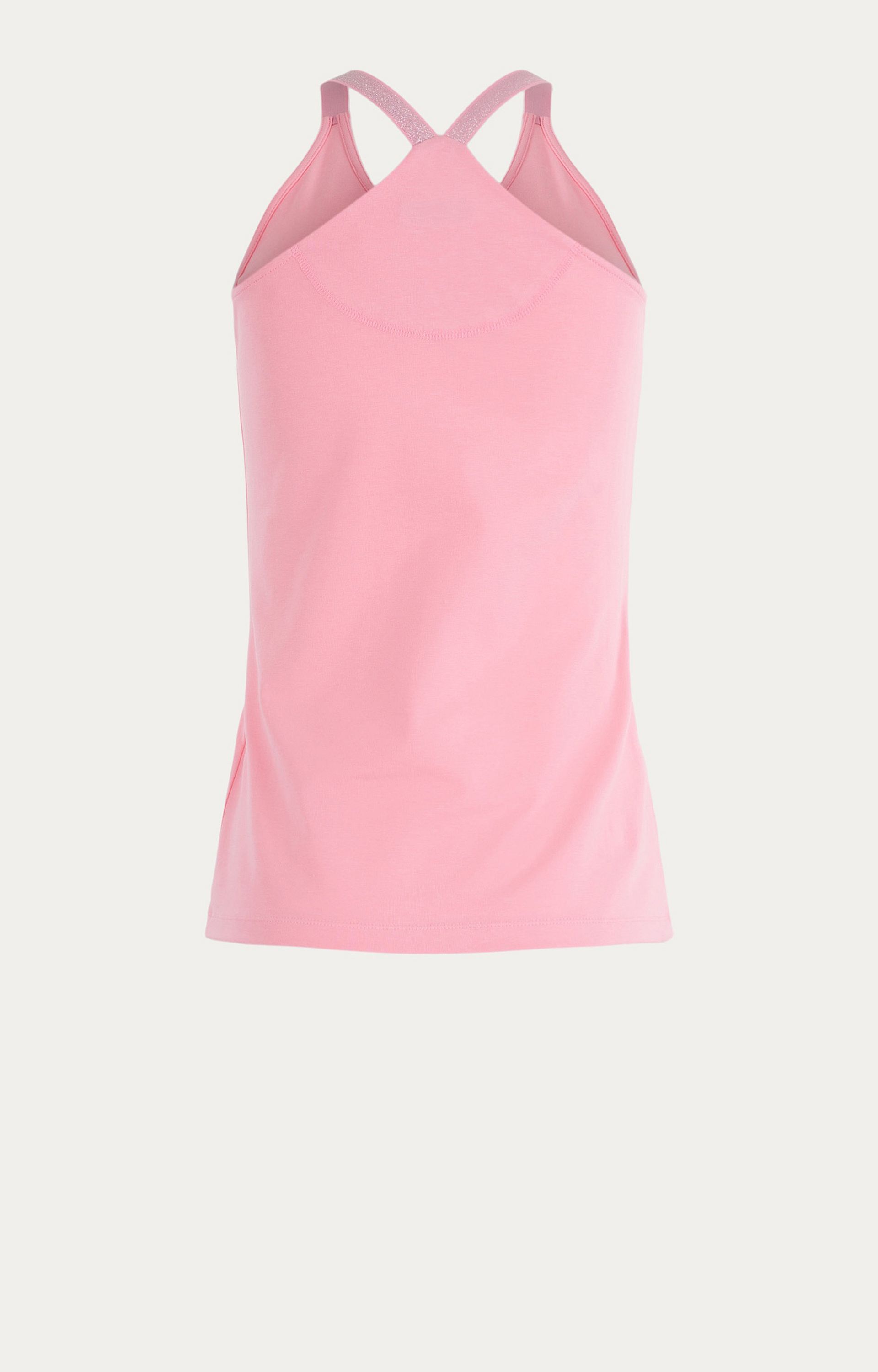 Top met lurexbandjes