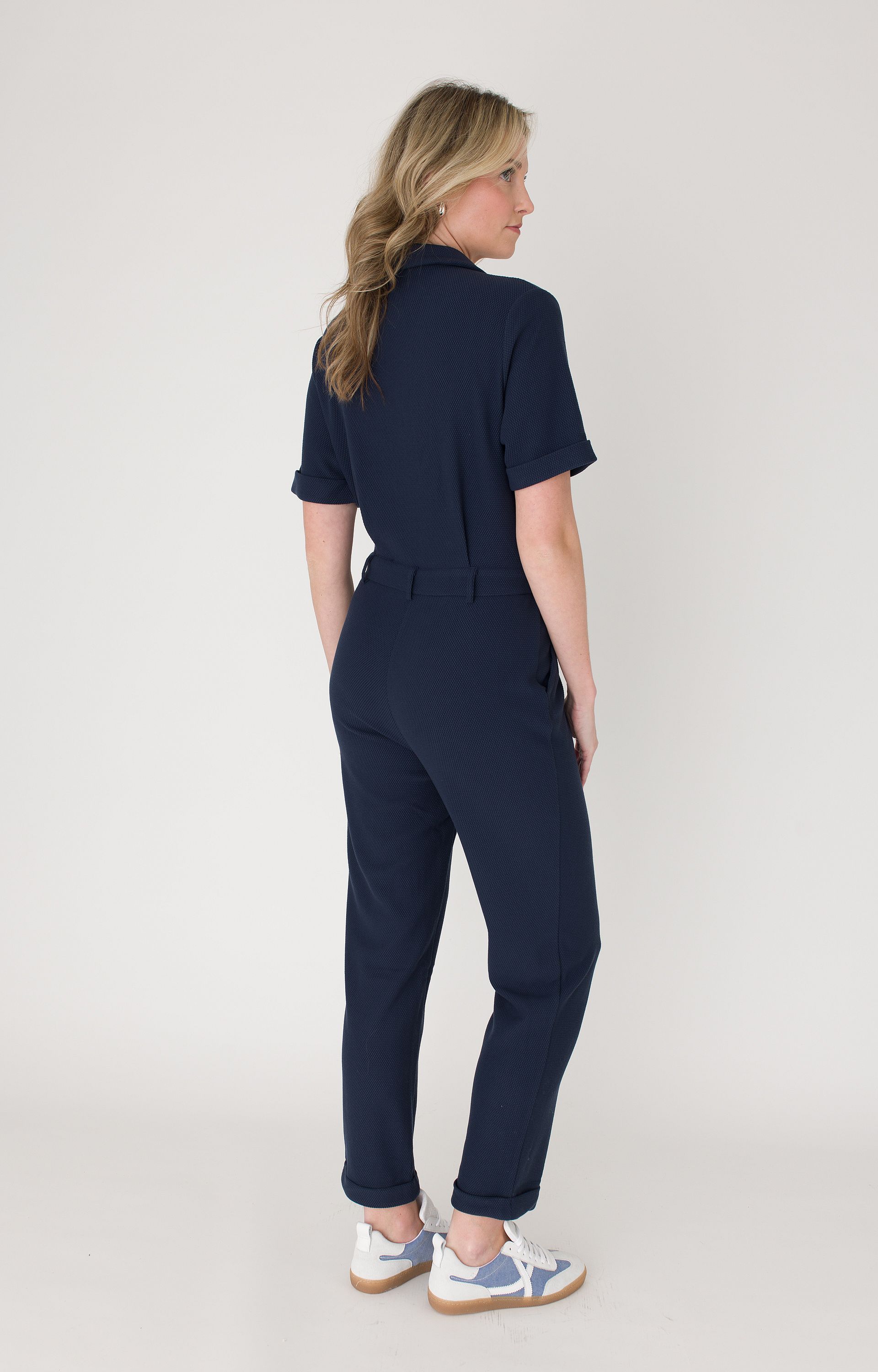 Jumpsuit met structuur