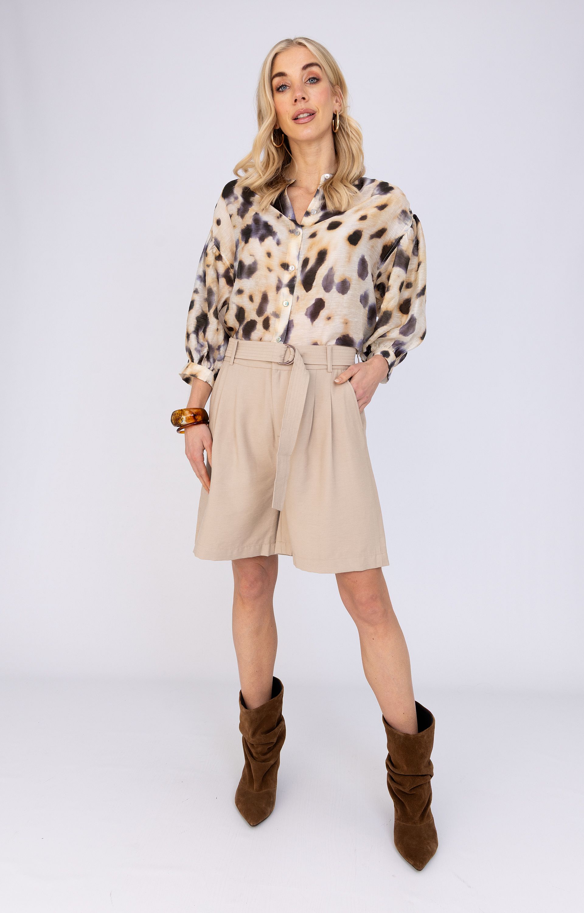 Blouse met print