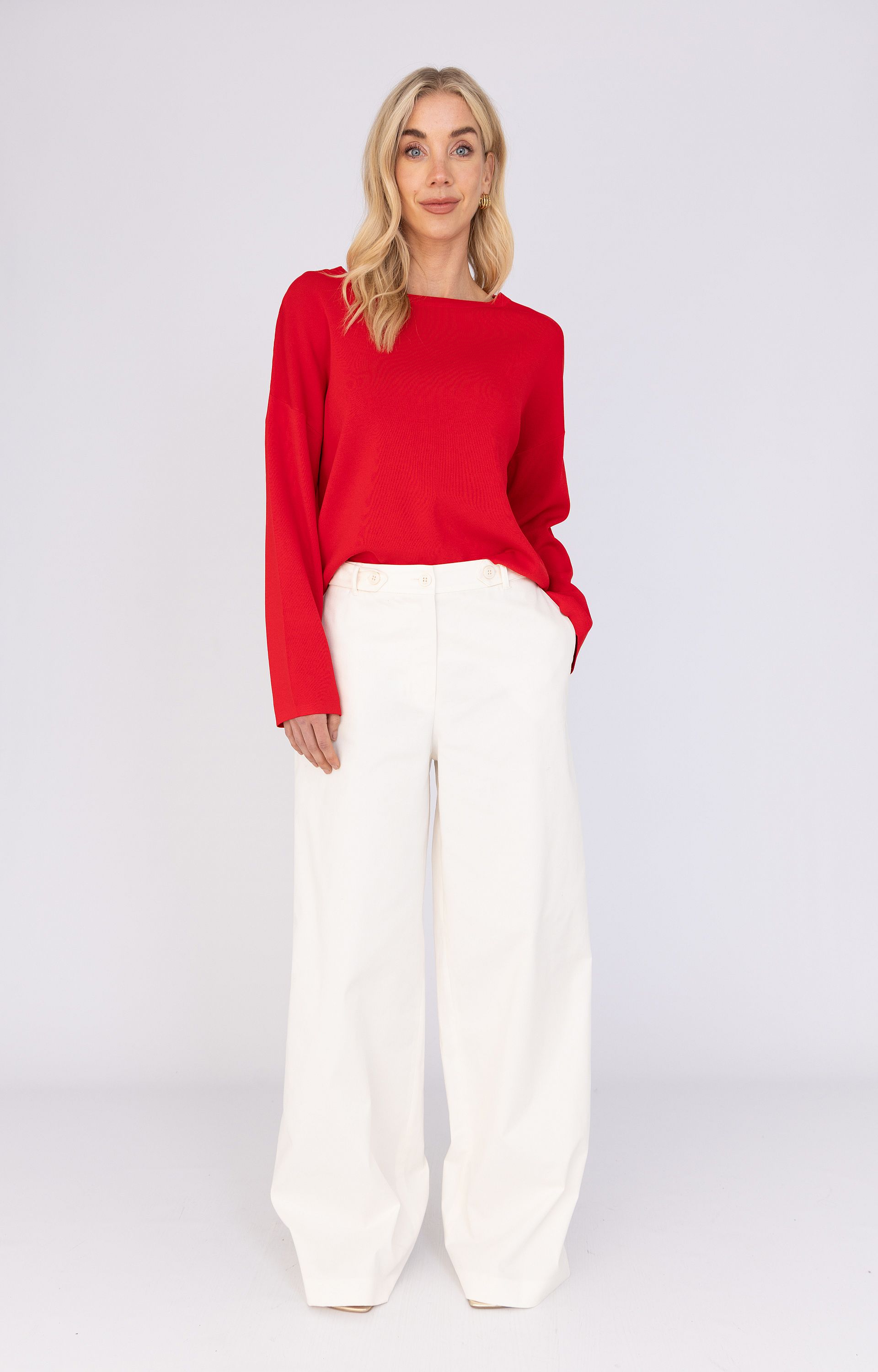 Fijngebreide pullover 