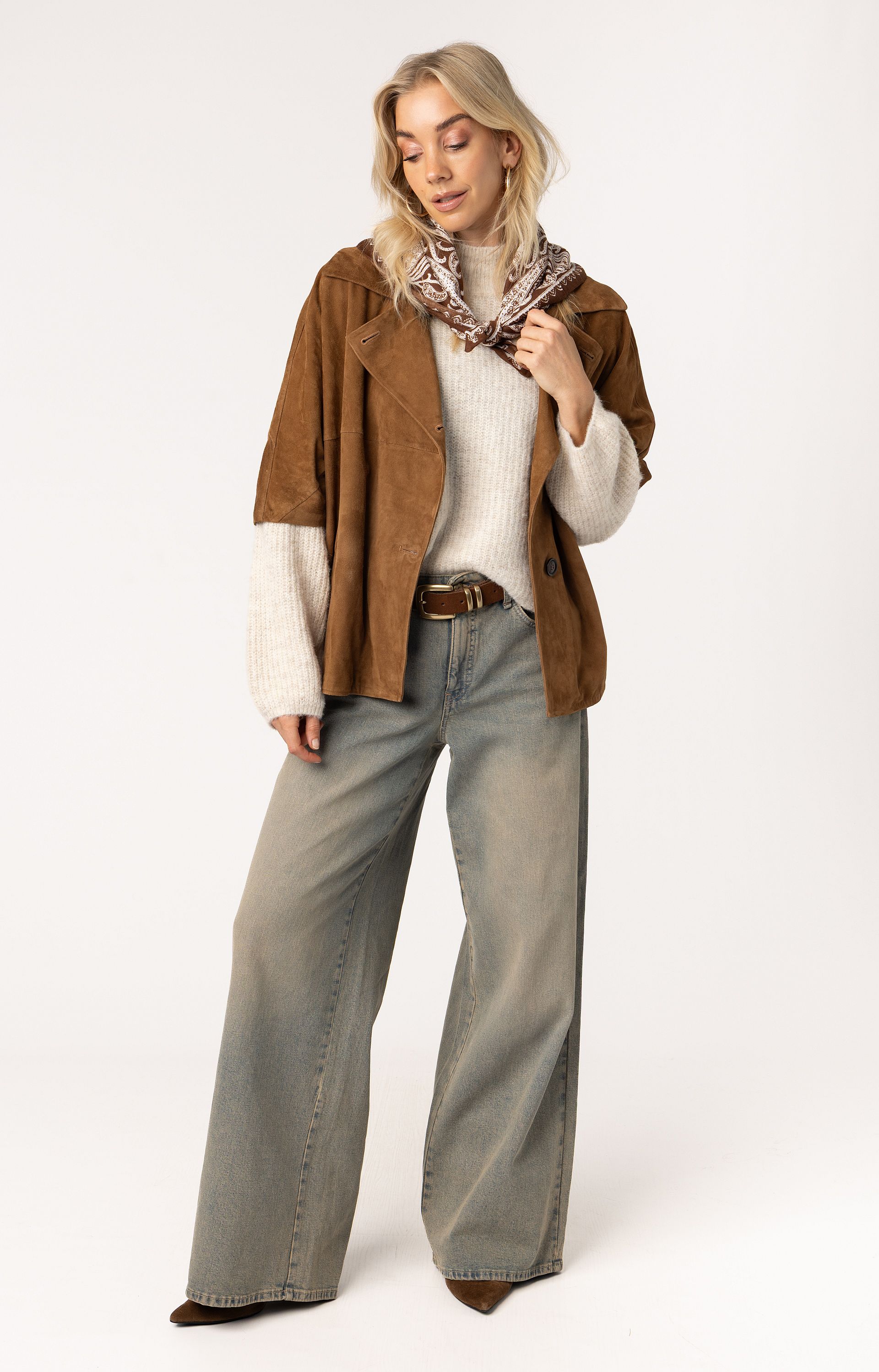 Pullover met splitdetail