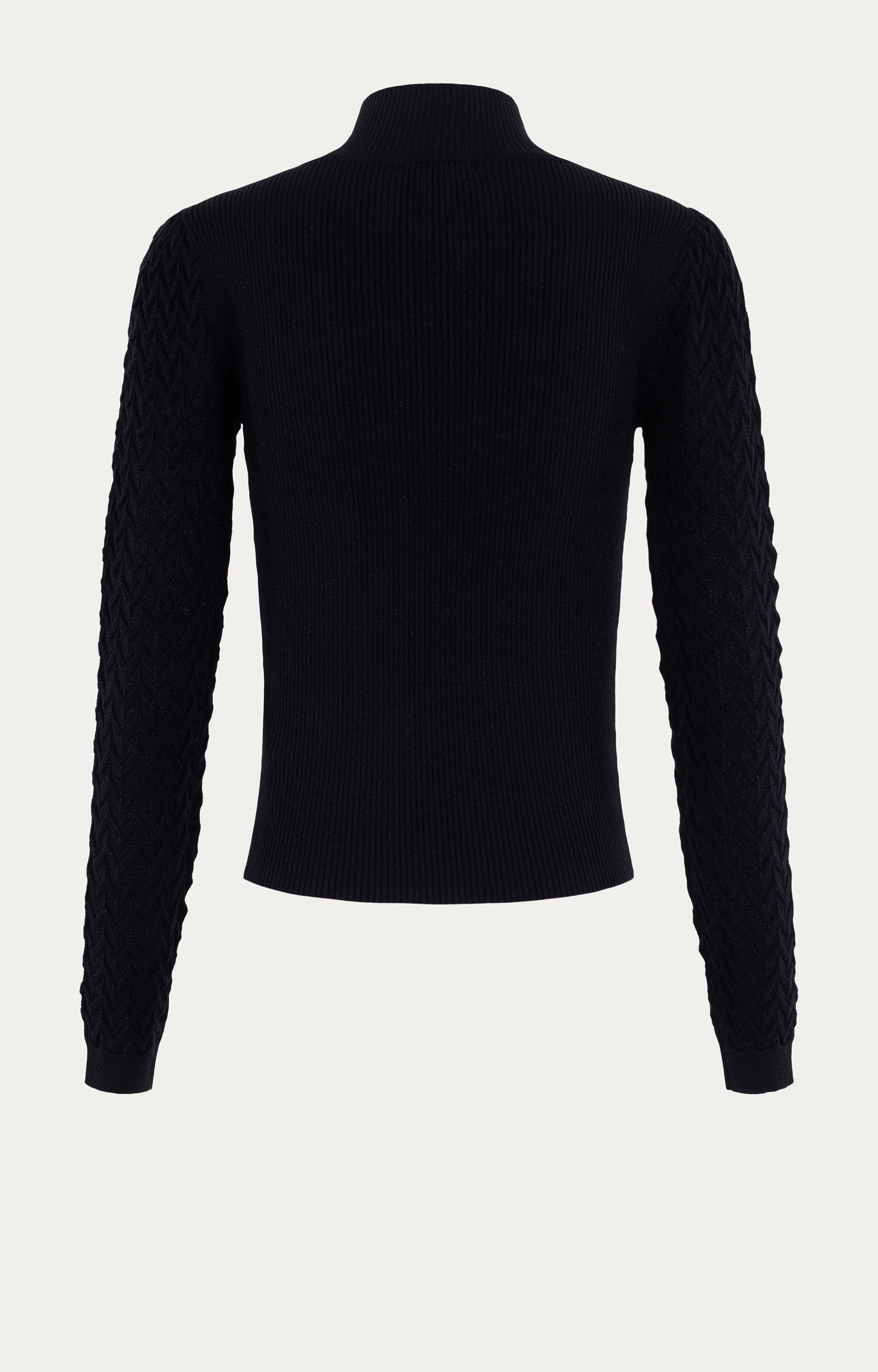 Pullover met glitter 