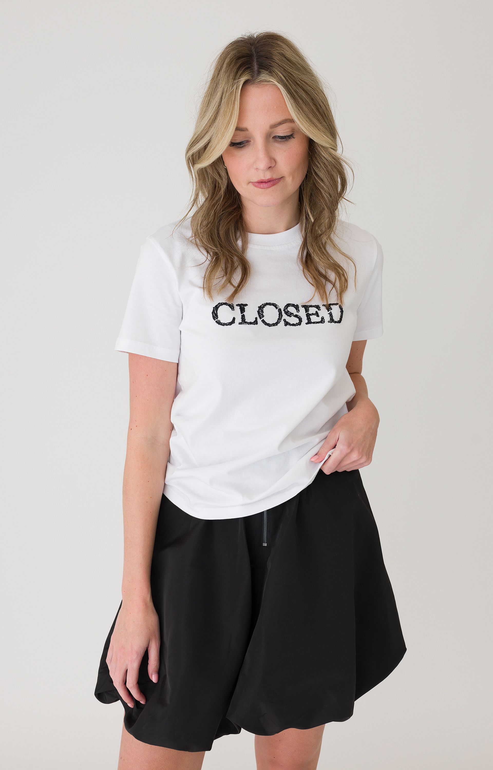 Shirt met tekst