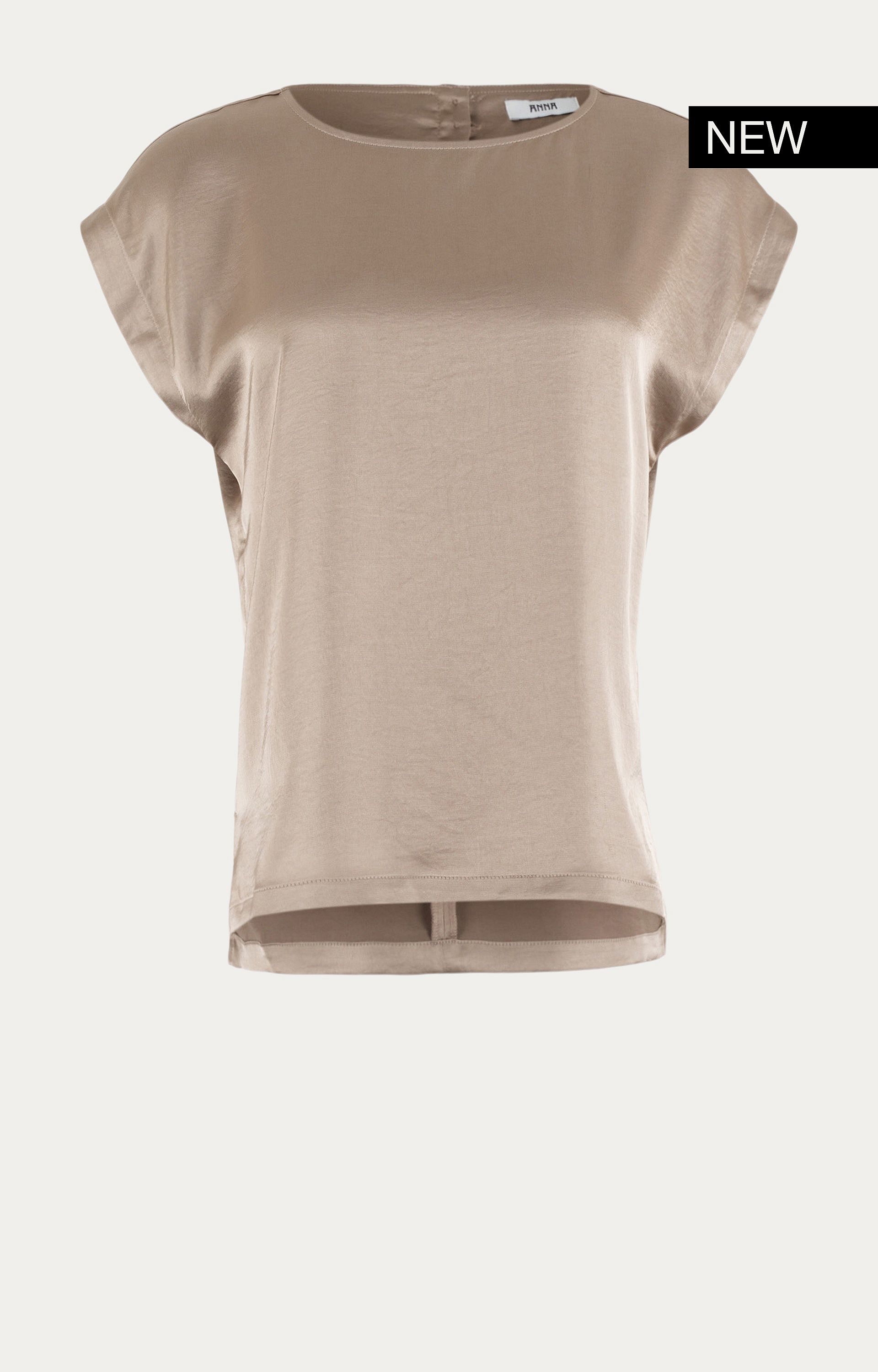 Satijnlook blouse