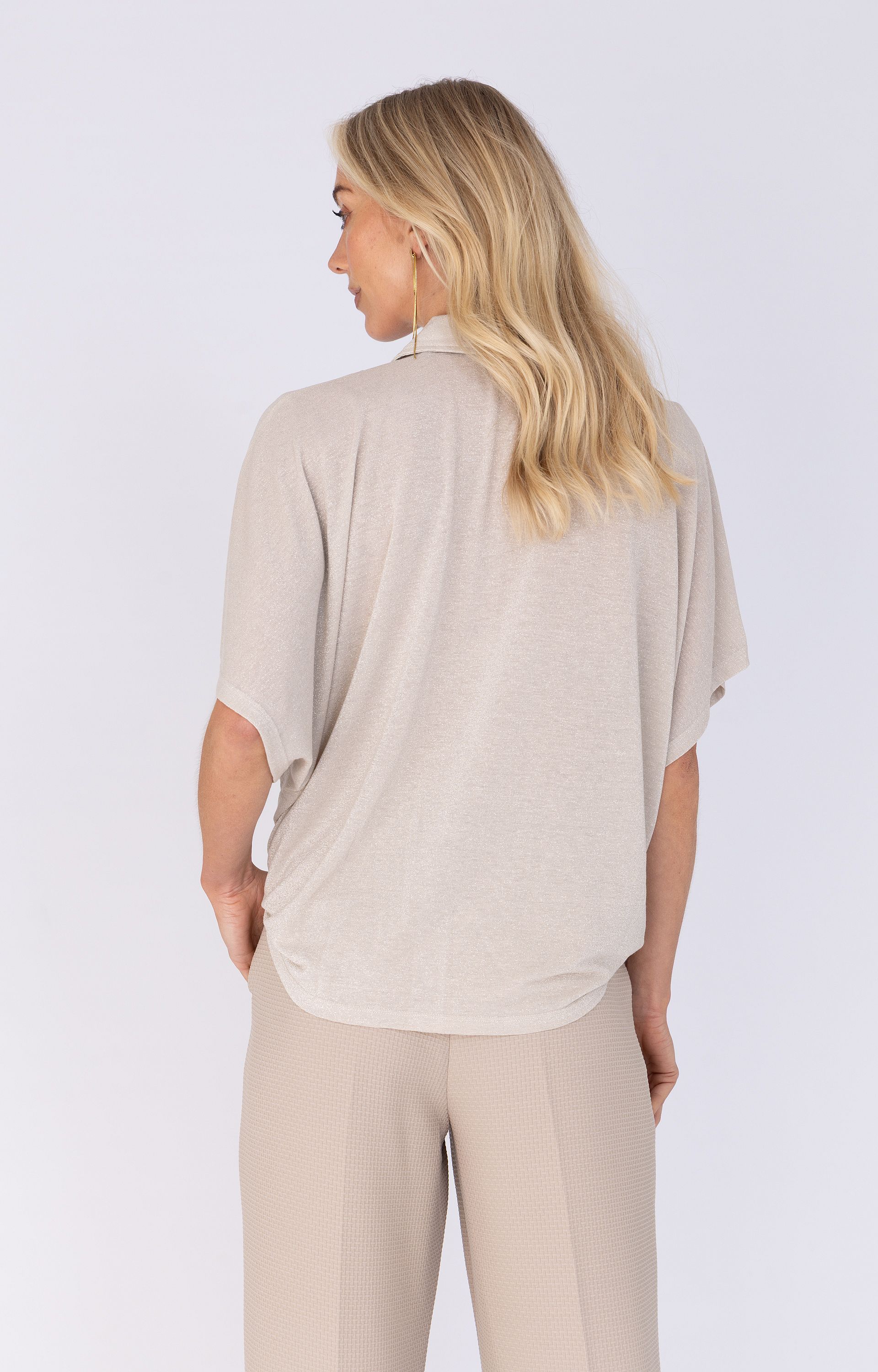 Blouse met lurex
