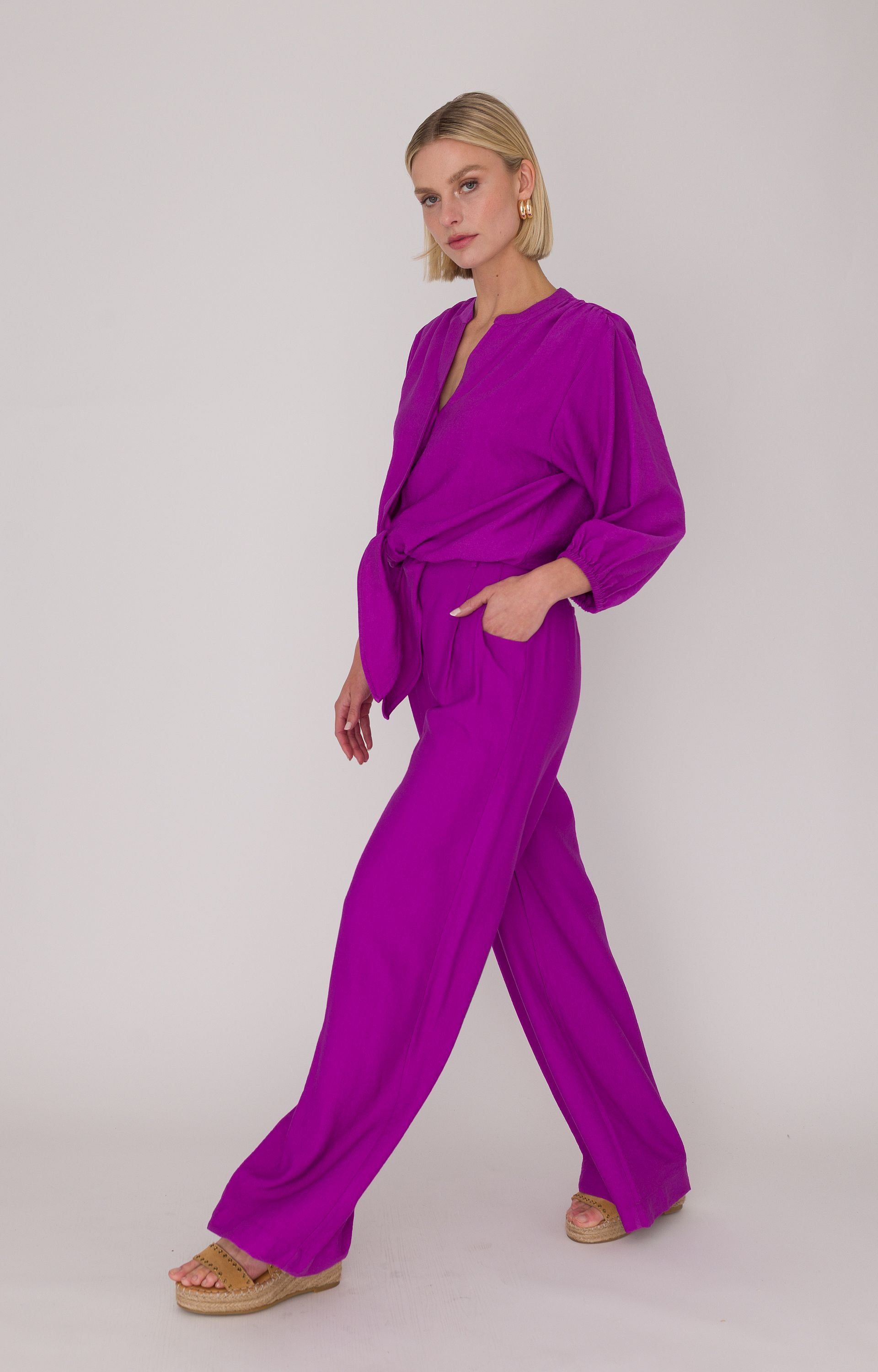 Broek straight fit