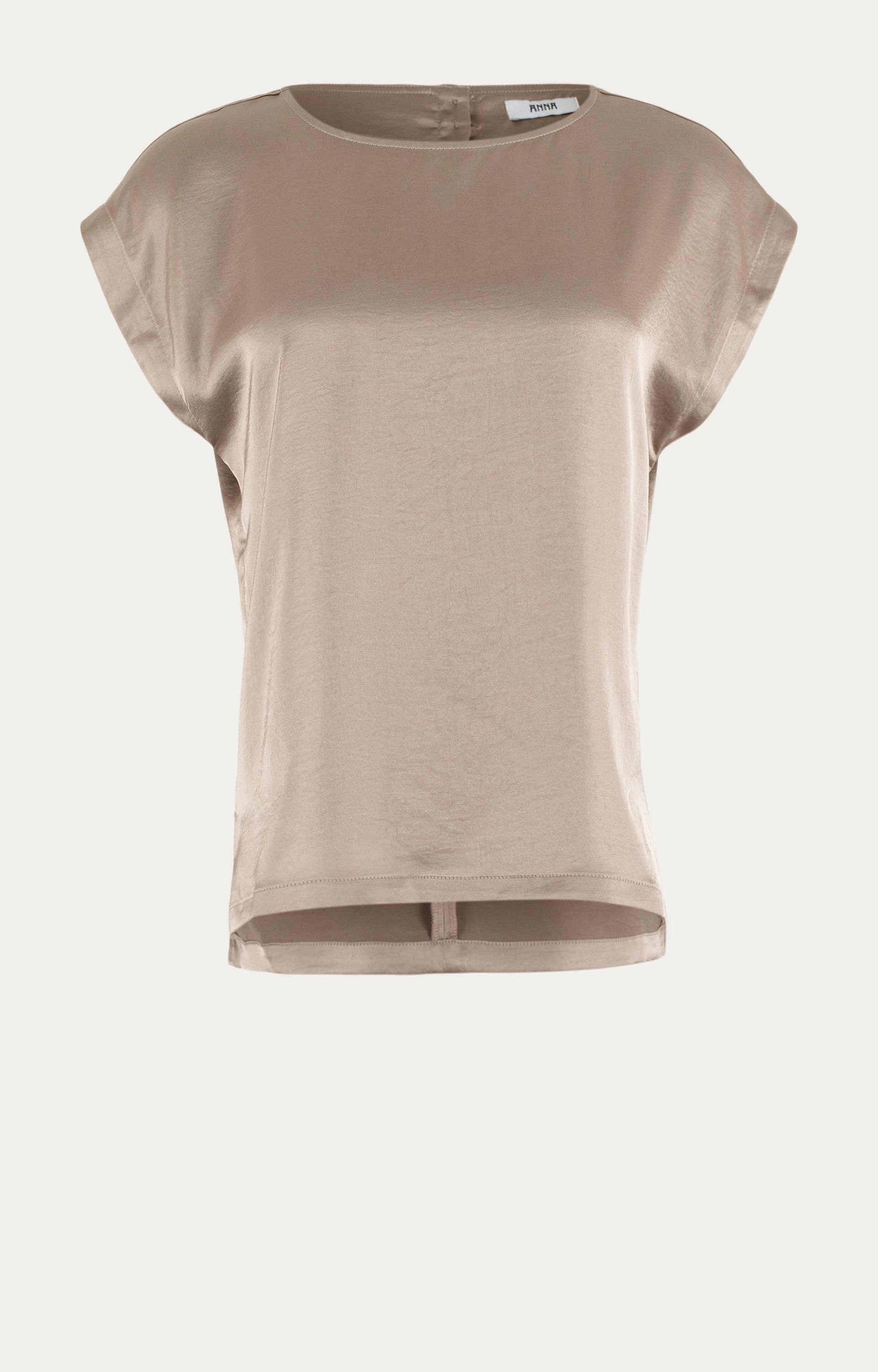 Satijnlook blouse