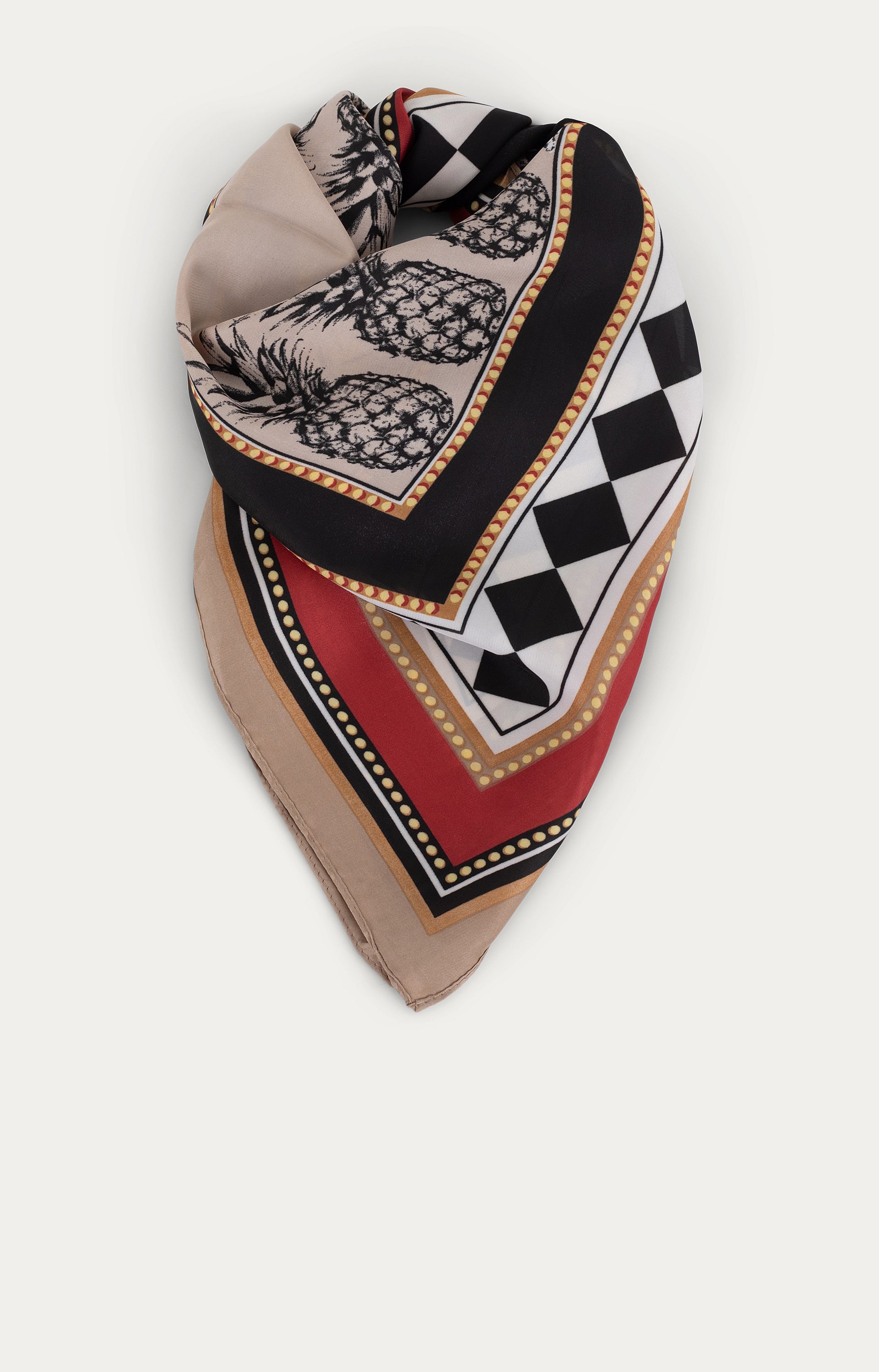 Sjaal met print