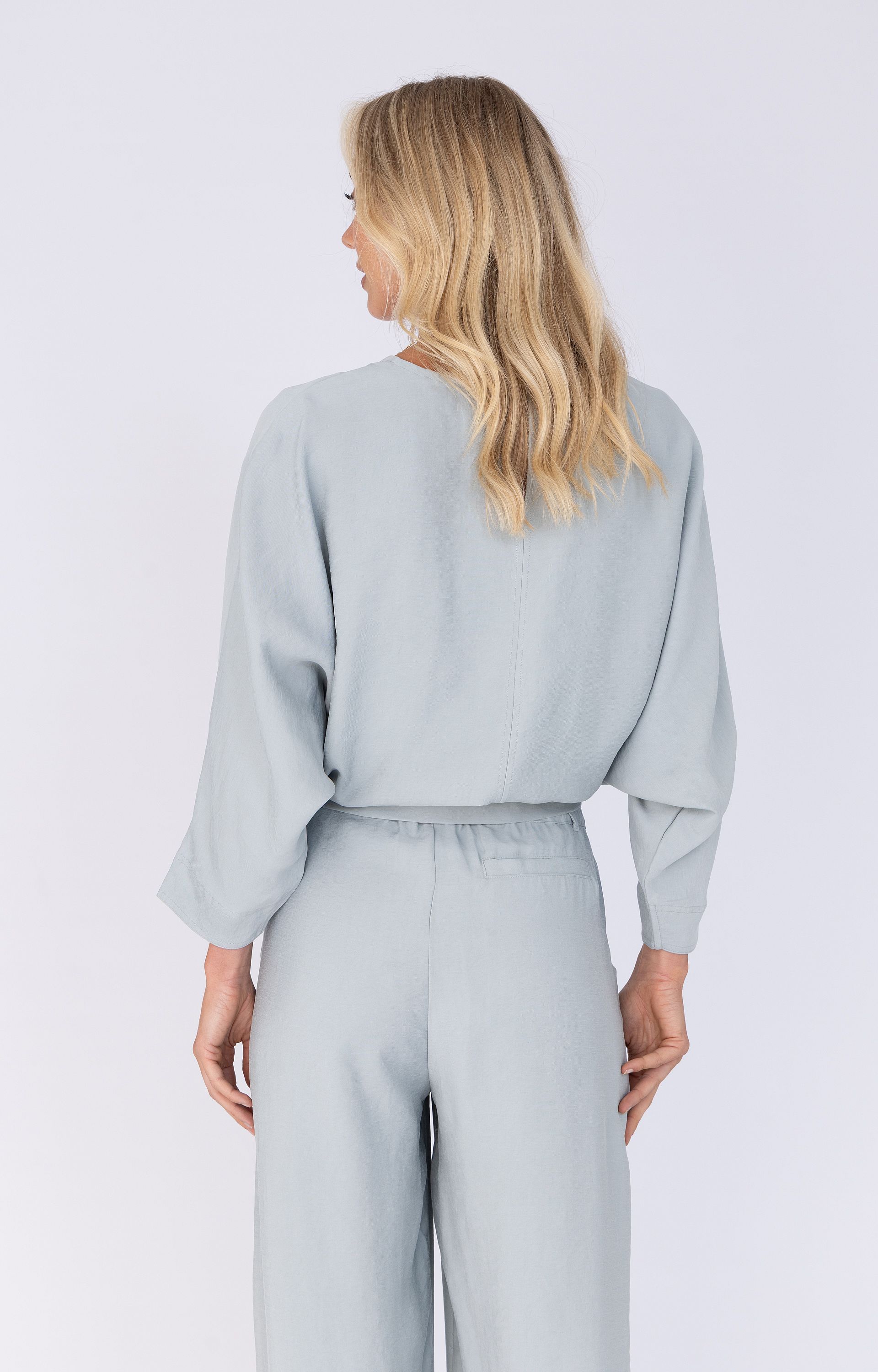 Blouse met strikdetail 